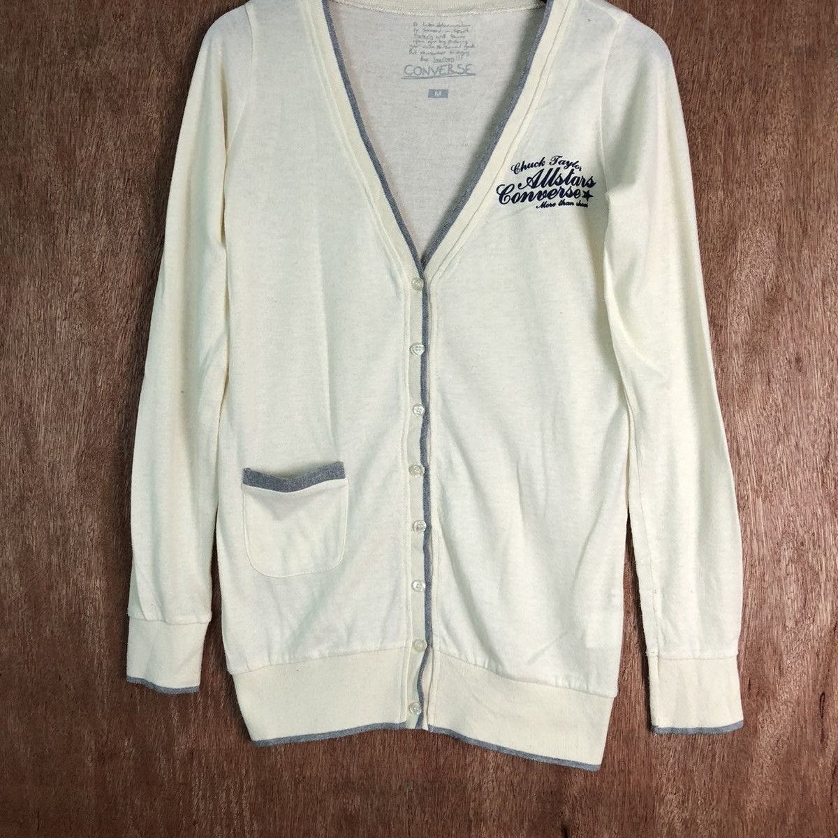 Converse Converse vintage knitwear Cardigan japan #6523 Size US M / EU 48-50 / 2 - 3 Thumbnail