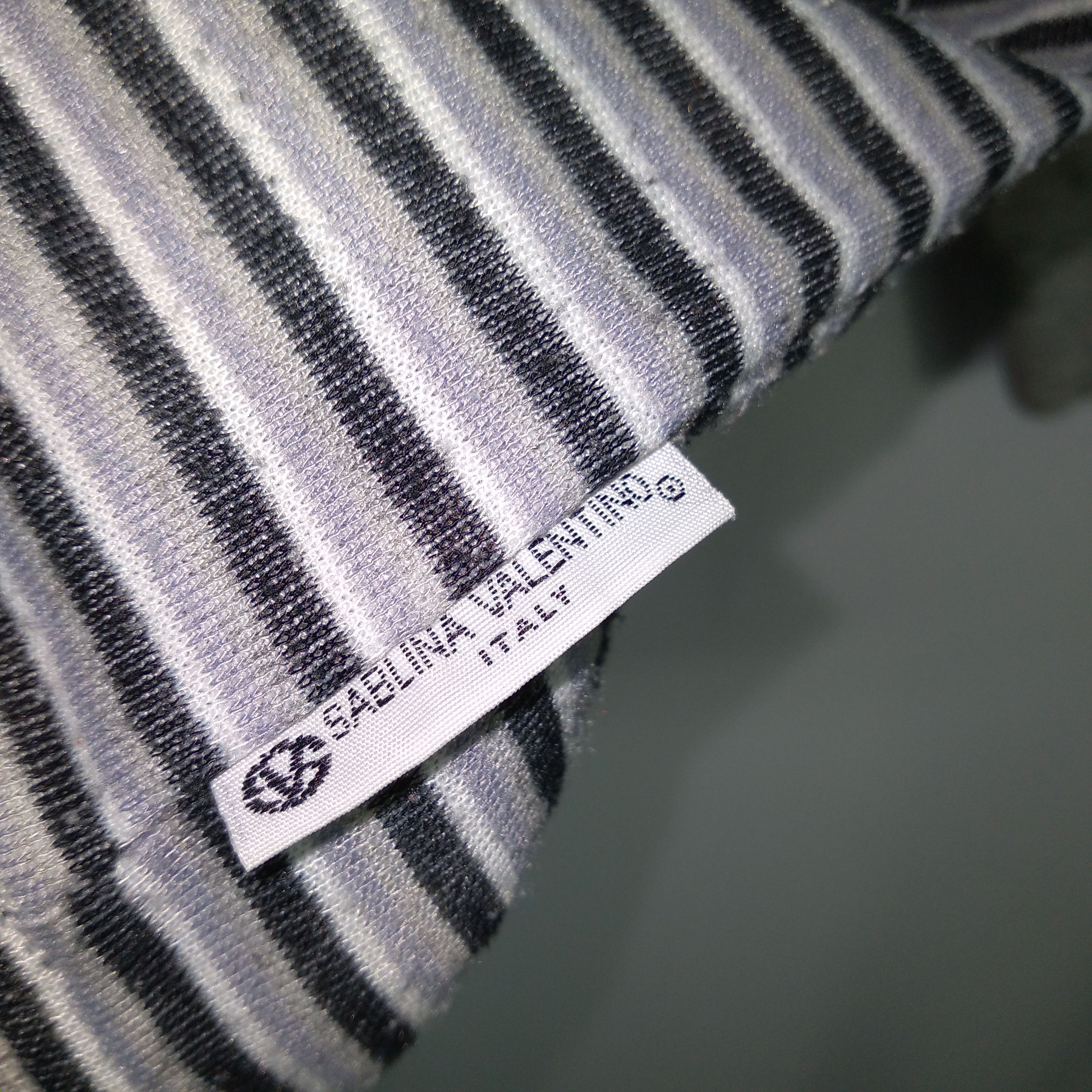 Designer × Vintage Sablina Valentino Embroidery Spellout Stripes Sweatshirts Size US M / EU 48-50 / 2 - 9 Thumbnail