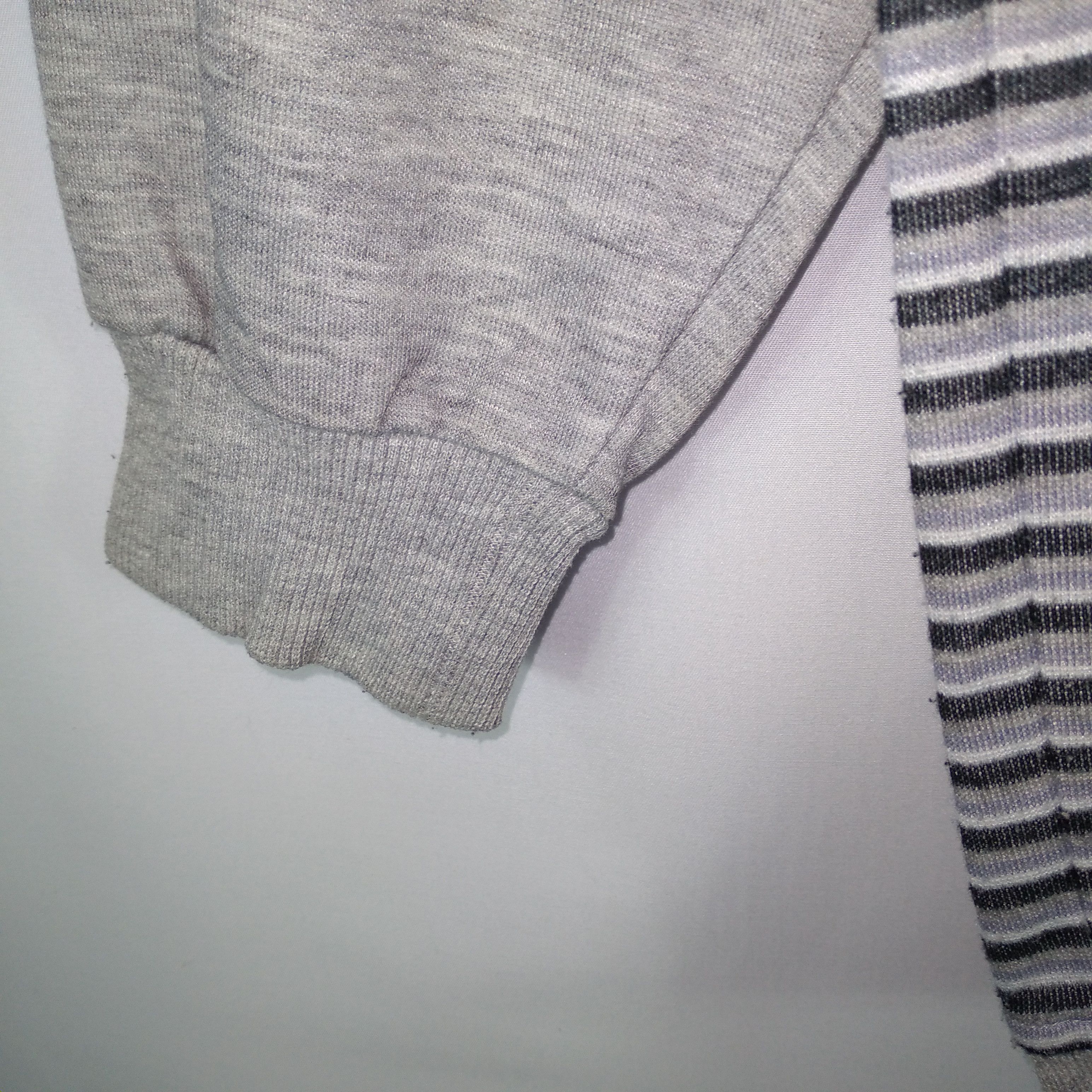 Designer × Vintage Sablina Valentino Embroidery Spellout Stripes Sweatshirts Size US M / EU 48-50 / 2 - 7 Thumbnail