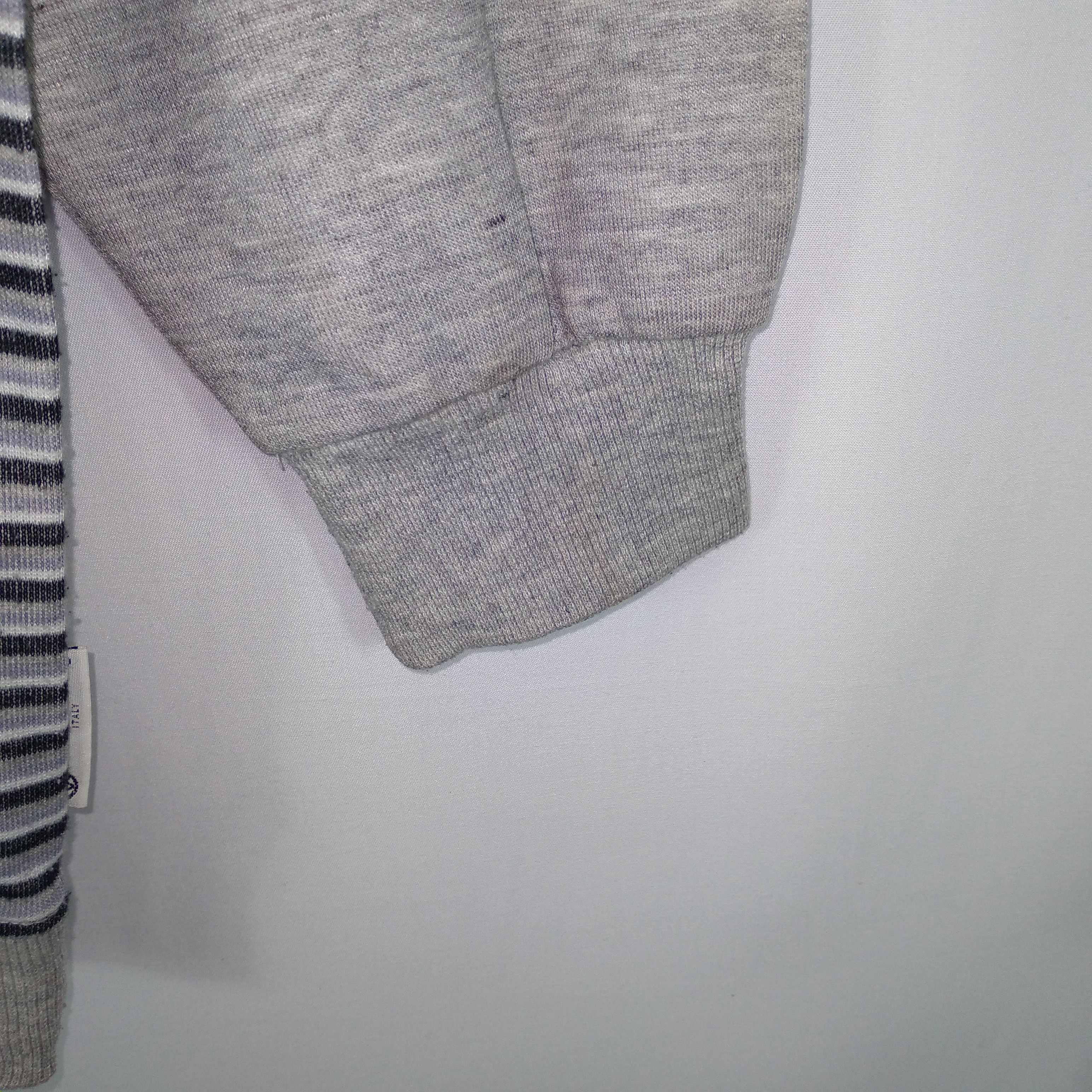 Designer × Vintage Sablina Valentino Embroidery Spellout Stripes Sweatshirts Size US M / EU 48-50 / 2 - 6 Thumbnail