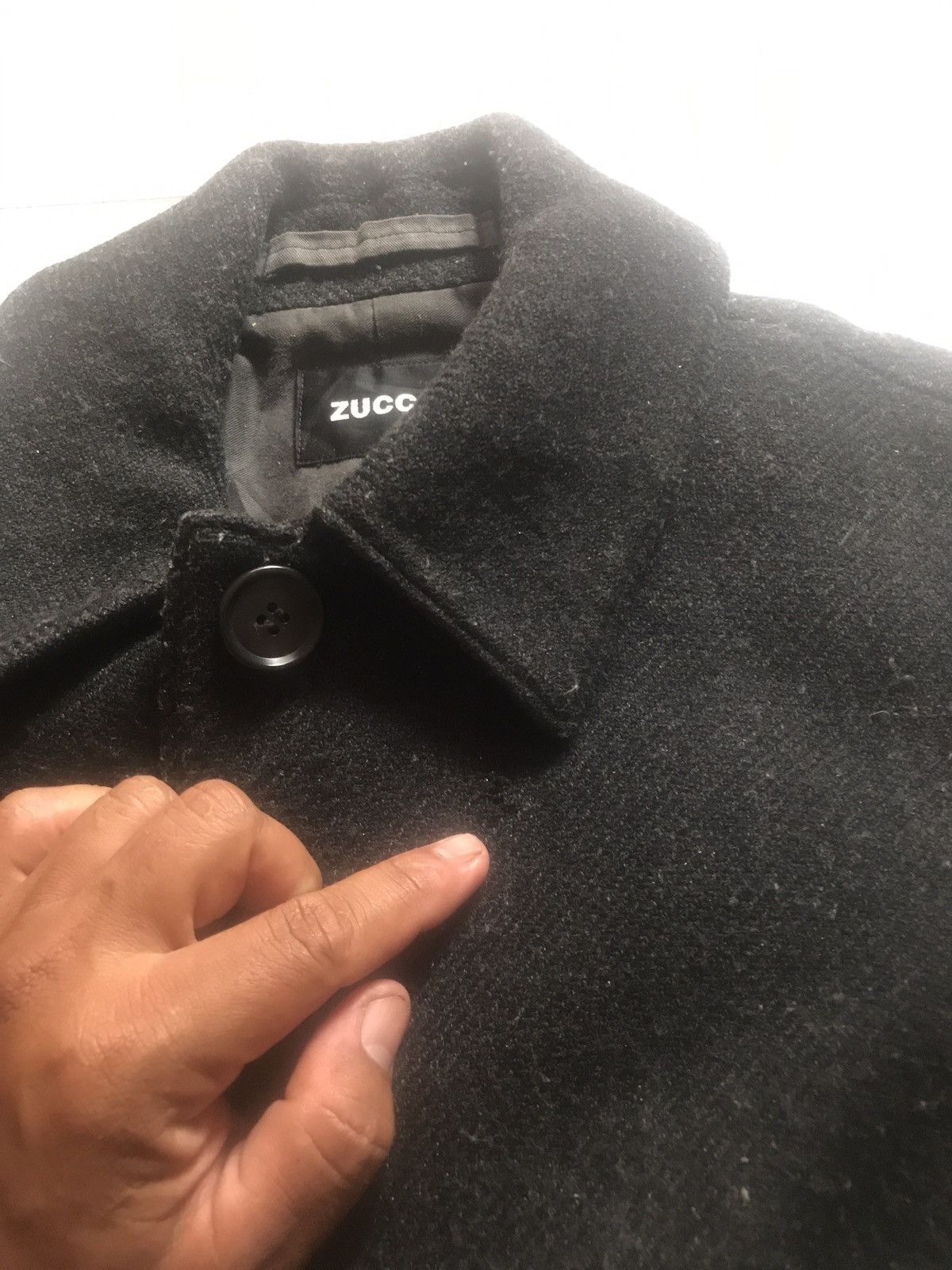 CABANE de ZUCCa × Issey Miyake × Japanese Brand VINTAGE ZUCCA WOOL JACKET Size US S / EU 44-46 / 1 - 8 Thumbnail