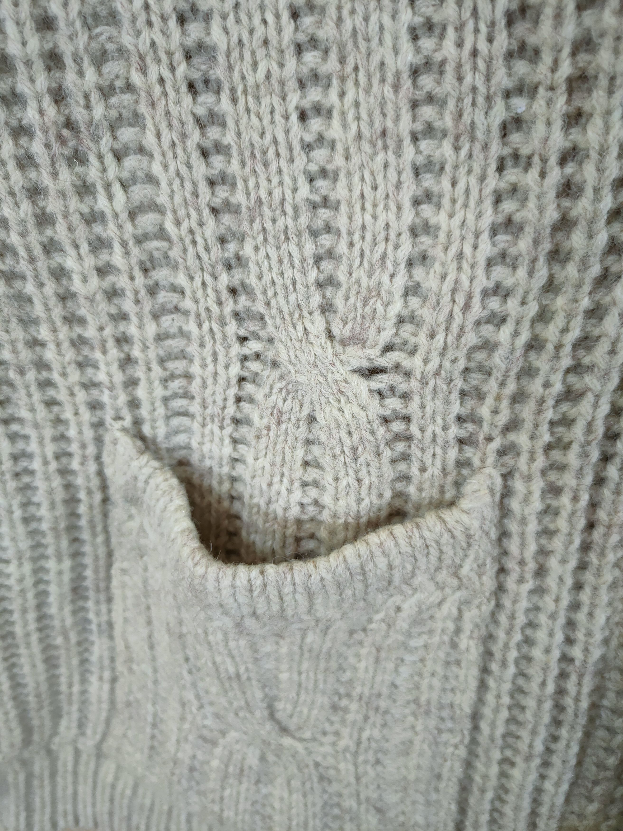 Aran Isles Knitwear × Handmade × Japanese Brand EX Shubbron aran isle cable knitwear cardigan japan #46-598 Size US M / EU 48-50 / 2 - 4 Thumbnail