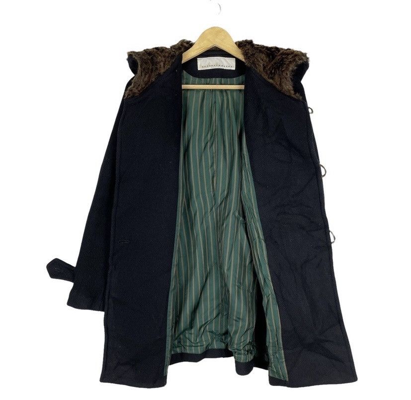 Issey Miyake SUNAO KUWAHARA FUR HOODIE DUFFLE COAT JACKET Size S / US 4 / IT 40 - 5 Thumbnail
