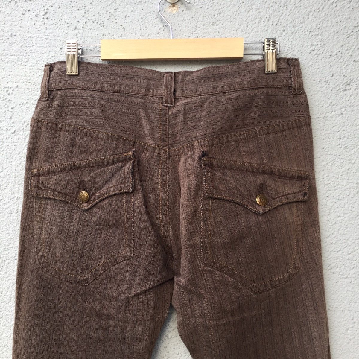 Katharine Hamnett London Vintage Katherine Hamnett HBT Trousers Pants Size US 30 / EU 46 - 13 Thumbnail