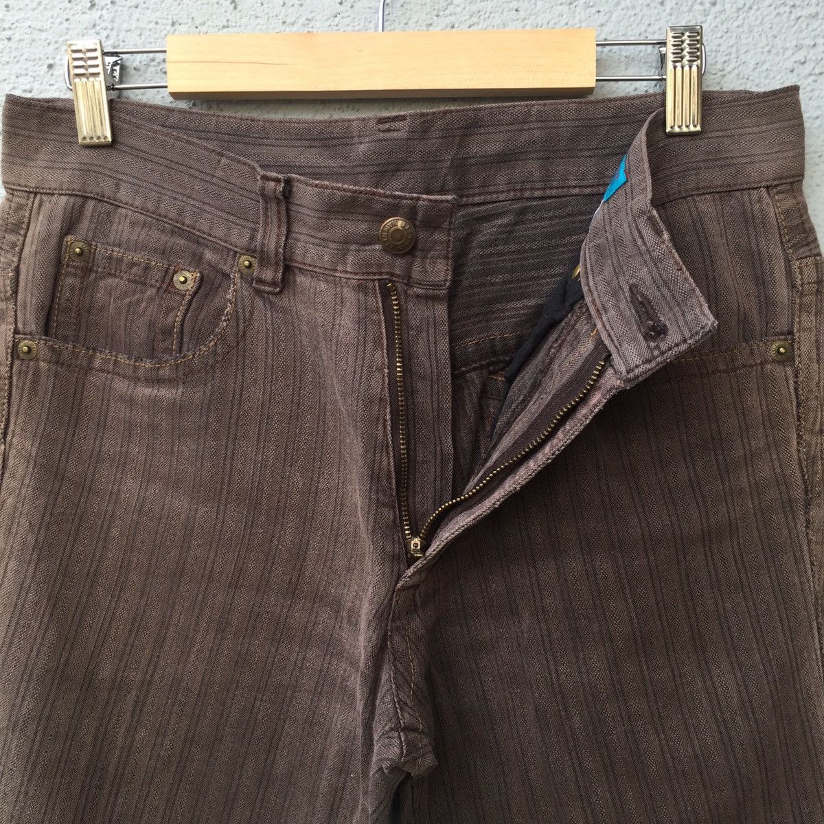 Katharine Hamnett London Vintage Katherine Hamnett HBT Trousers Pants Size US 30 / EU 46 - 6 Thumbnail