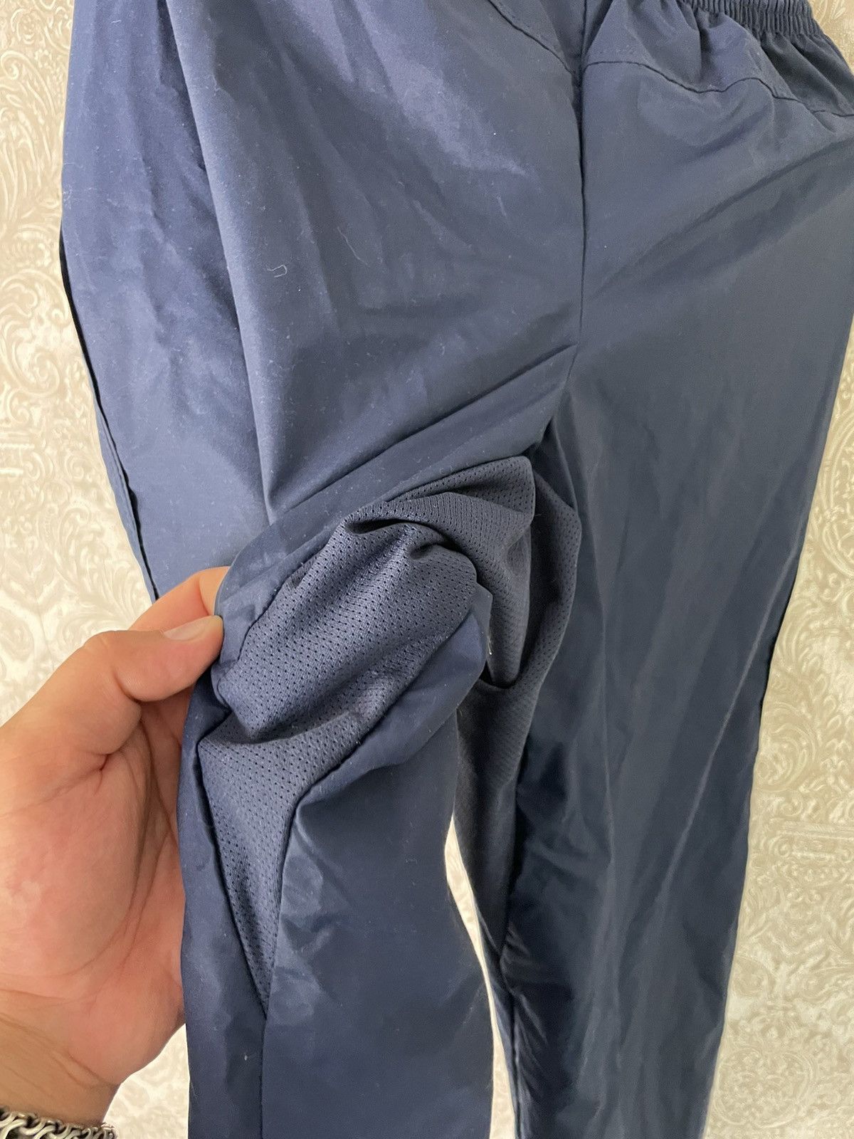 Nike × Vintage Vintage 90's Nike Team Nylon TrackPants Y2K/YKk Size US 32 / EU 48 - 5 Thumbnail