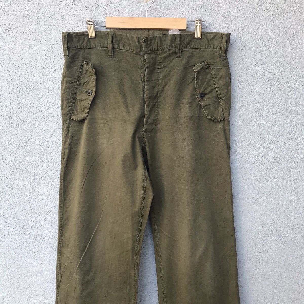 Vintage Vintage Fraizzoli Milano Zipper Leg Trousers Pants Size US 33 - 2 Thumbnail