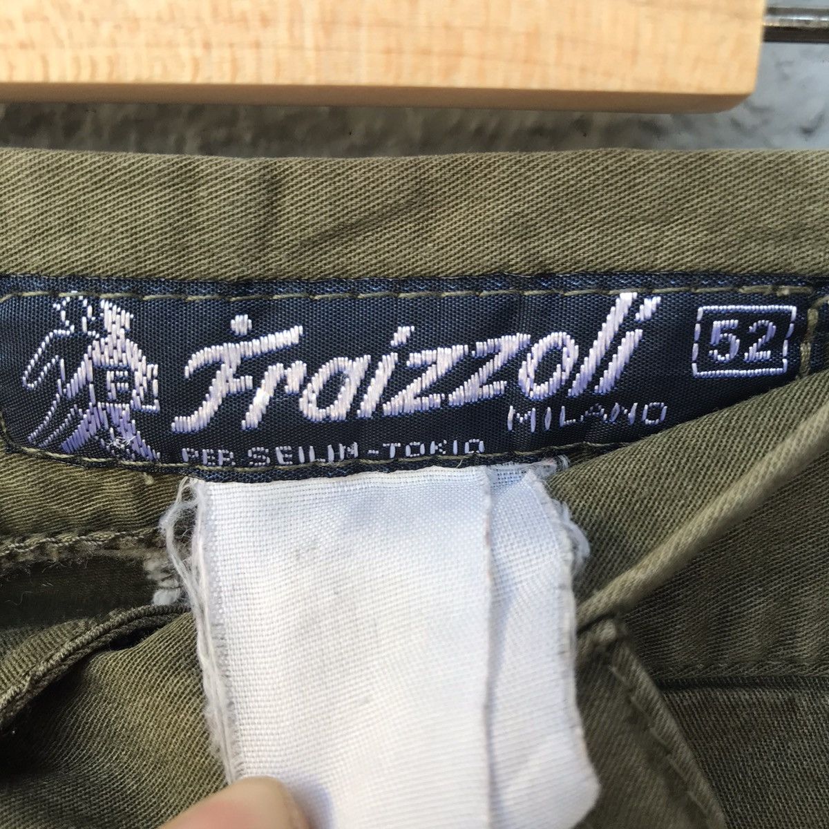 Vintage Vintage Fraizzoli Milano Zipper Leg Trousers Pants Size US 33 - 8 Thumbnail