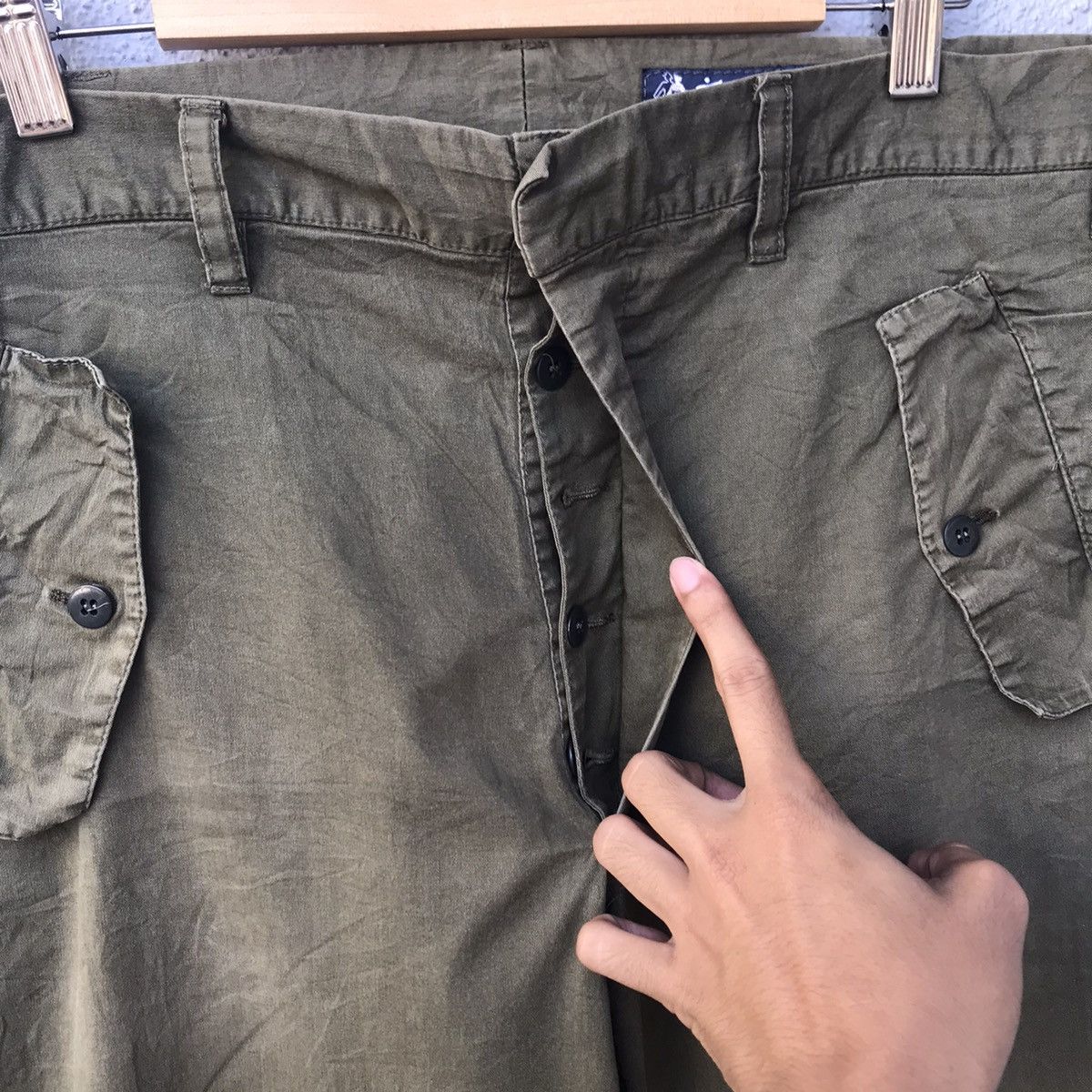 Vintage Vintage Fraizzoli Milano Zipper Leg Trousers Pants Size US 33 - 11 Thumbnail