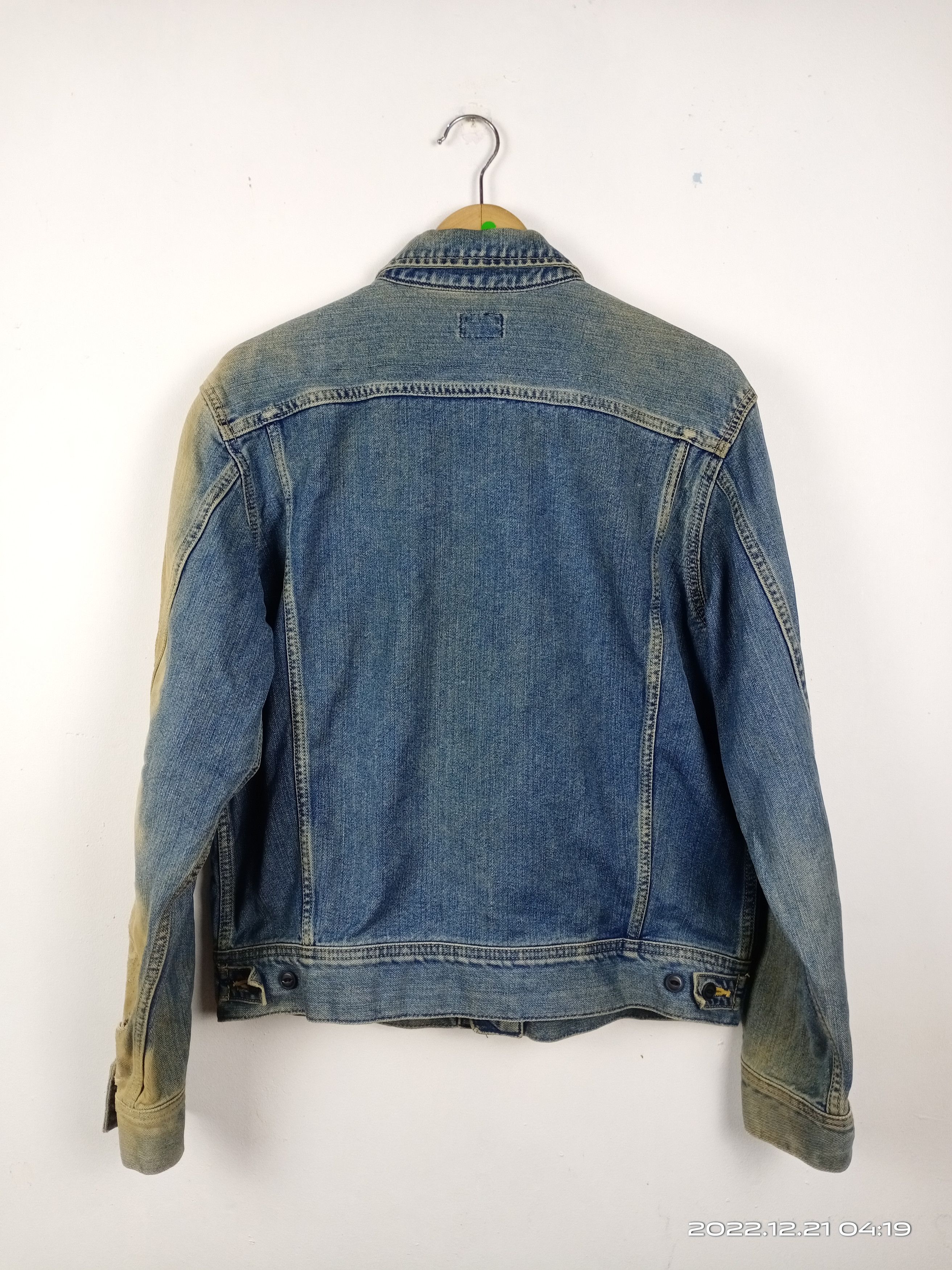 Lee 💥Vintage 80s 90s Lee Riders Distressed Trucker Denim Jacket Size US M / EU 48-50 / 2 - 14 Thumbnail