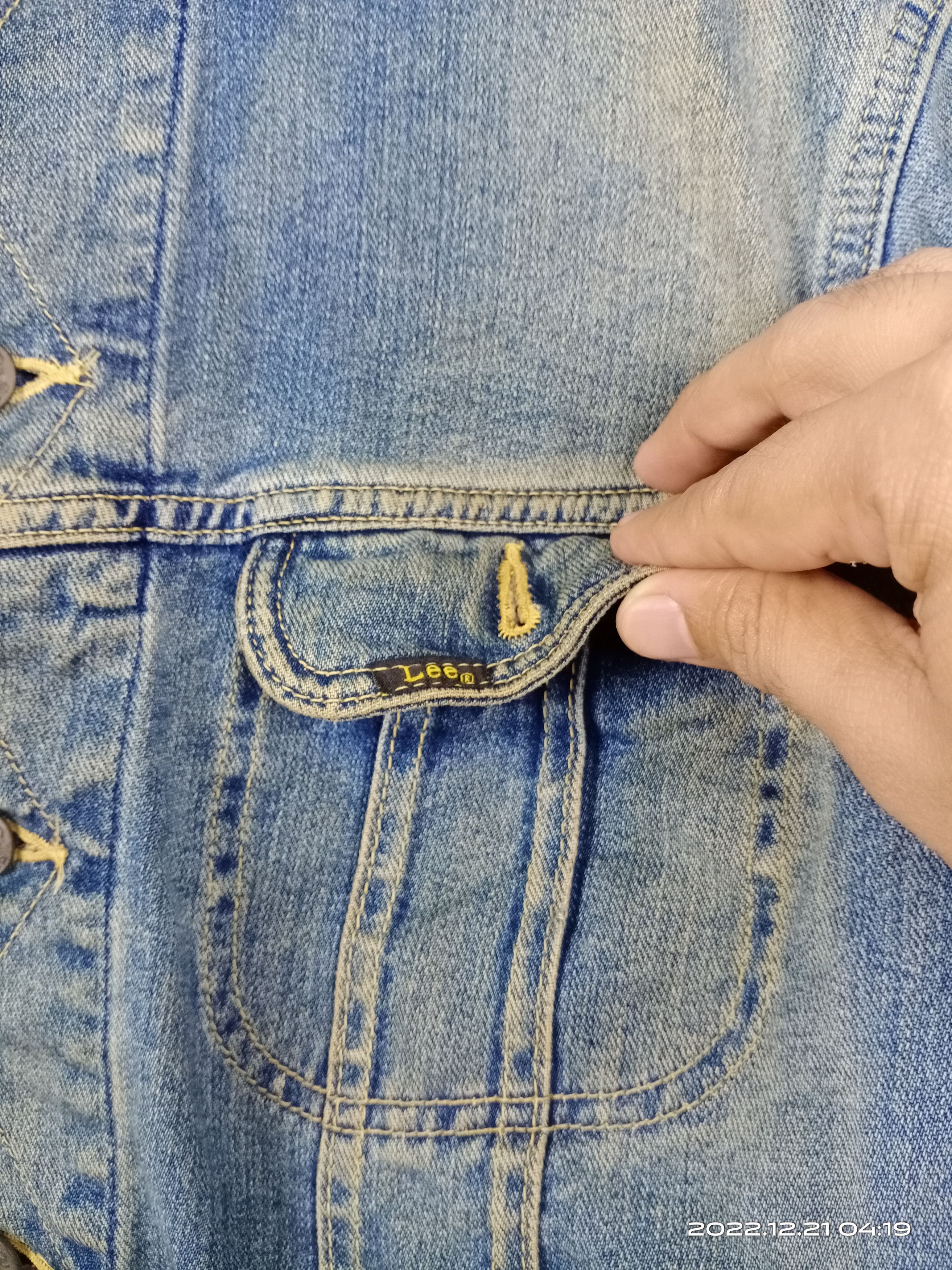 Lee 💥Vintage 80s 90s Lee Riders Distressed Trucker Denim Jacket Size US M / EU 48-50 / 2 - 9 Thumbnail