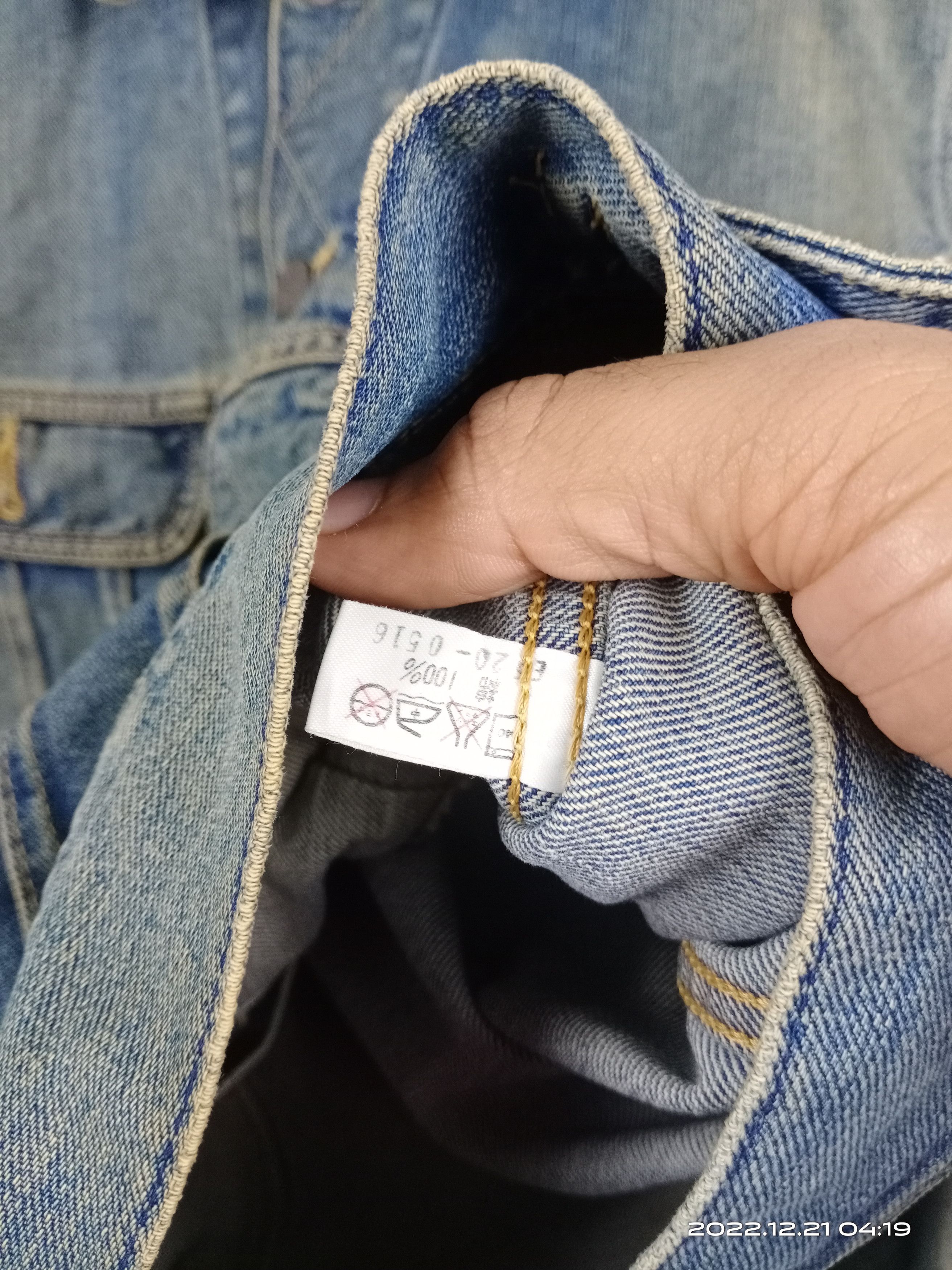 Lee 💥Vintage 80s 90s Lee Riders Distressed Trucker Denim Jacket Size US M / EU 48-50 / 2 - 13 Thumbnail