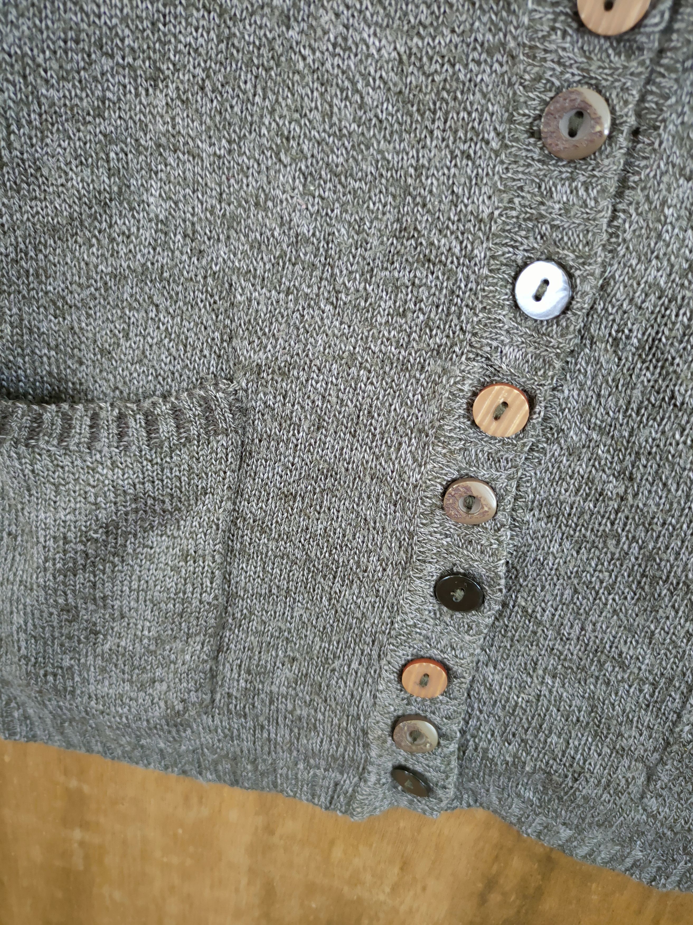 Japanese Brand DL Pursuit De Ideal cardigan knitwear japan #46-942 Size S / US 4 / IT 40 - 6 Thumbnail