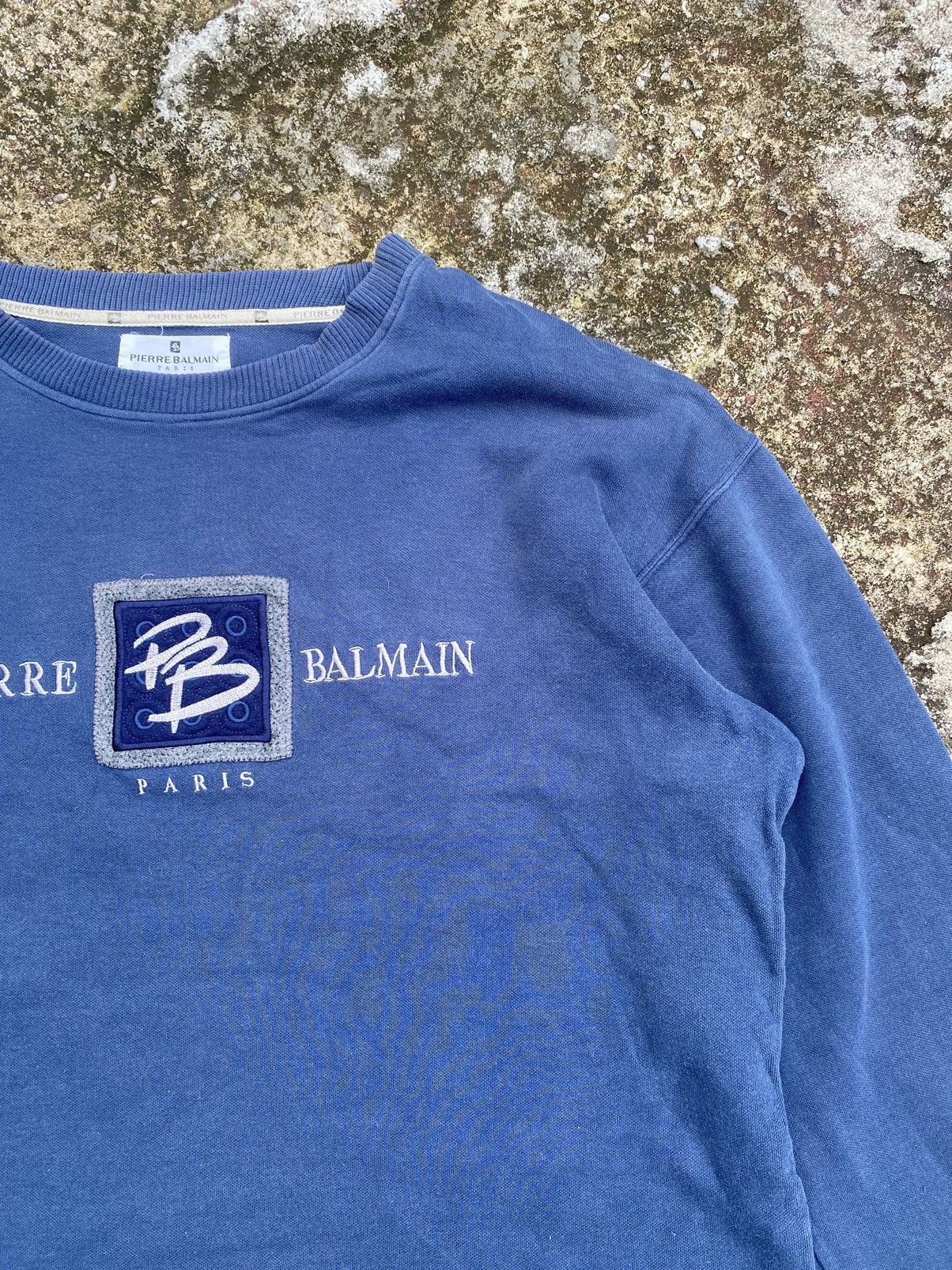 Other Vintage Pierre Balmain Paris Embroidered Crewneck Size US L / EU 52-54 / 3 - 5 Thumbnail