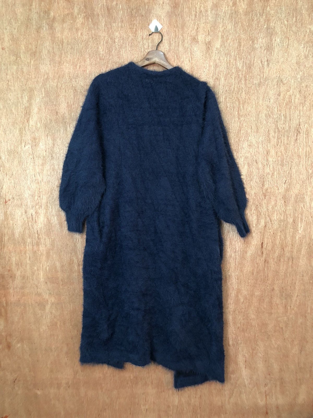 Homespun Knitwear Palamba Long cardigan Shag Shaggy Fur Mohair Knitwear #6449 Size US L / EU 52-54 / 3 - 7 Thumbnail