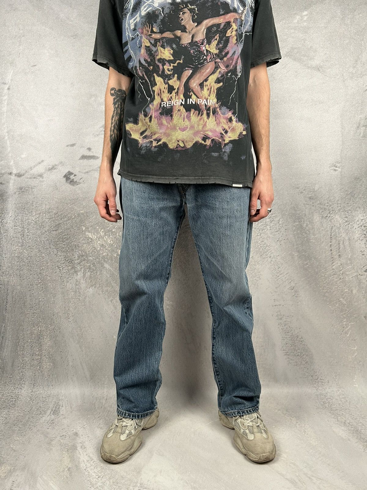 Levi's Vintage Levi’s 501 Denim Pants Skate Rock Punk Size US 36 / EU 52 - 1 Thumbnail