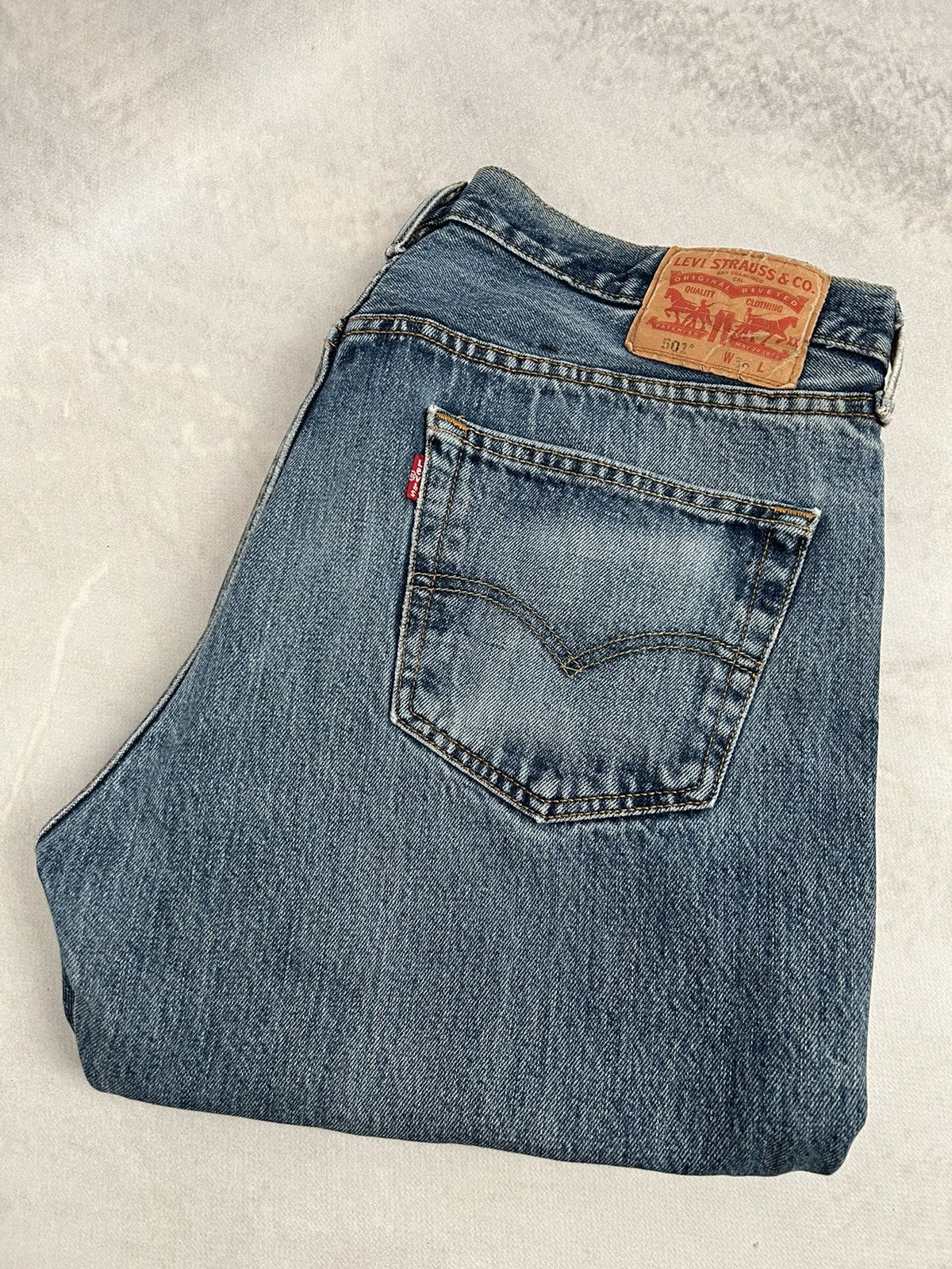 Levi's Vintage Levi’s 501 Denim Pants Skate Rock Punk Size US 36 / EU 52 - 5 Thumbnail