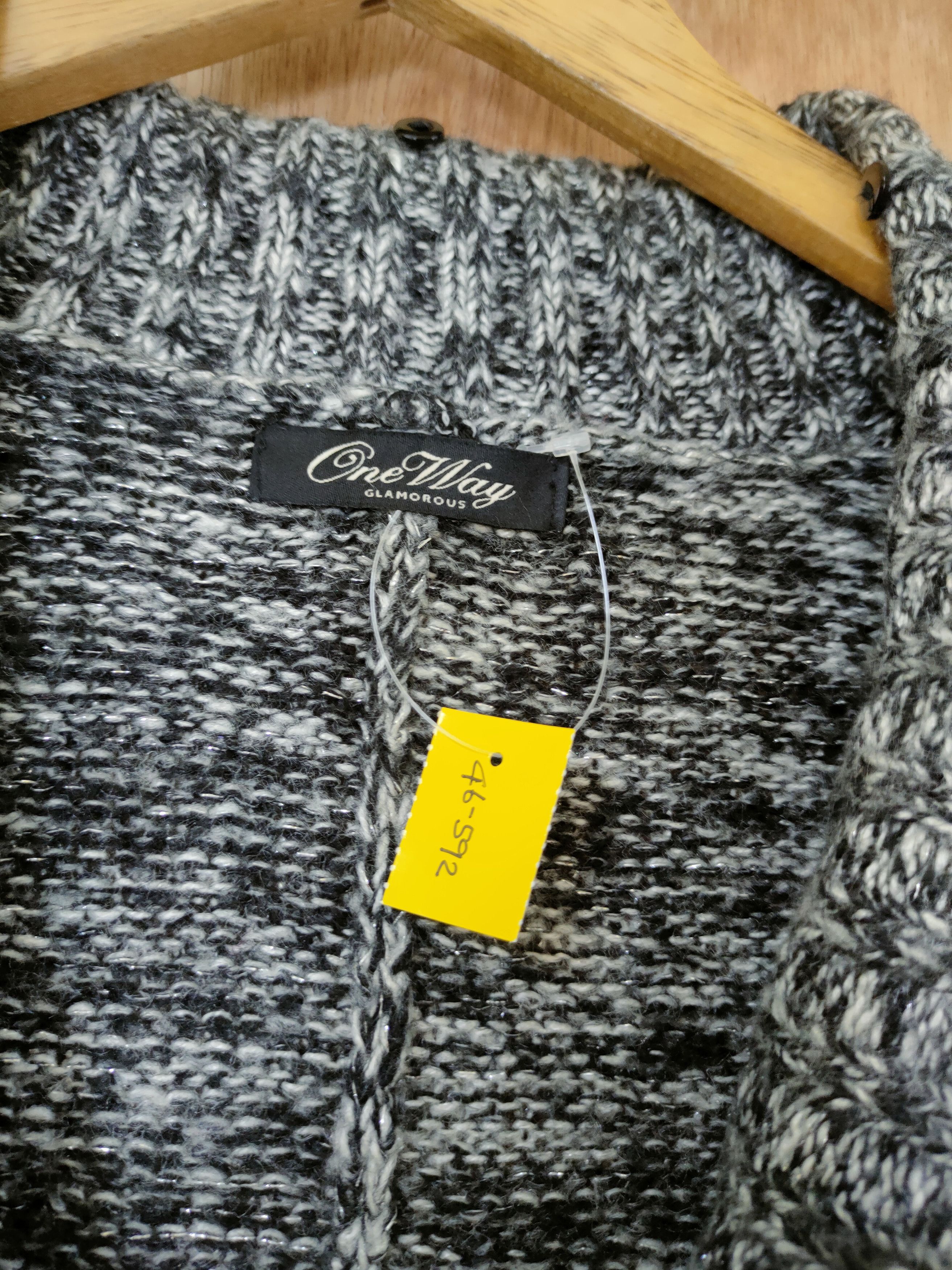 Aran Isles Knitwear × Japanese Brand One way cardigan aran isle knitwear japan #46-592 Size US M / EU 48-50 / 2 - 4 Thumbnail