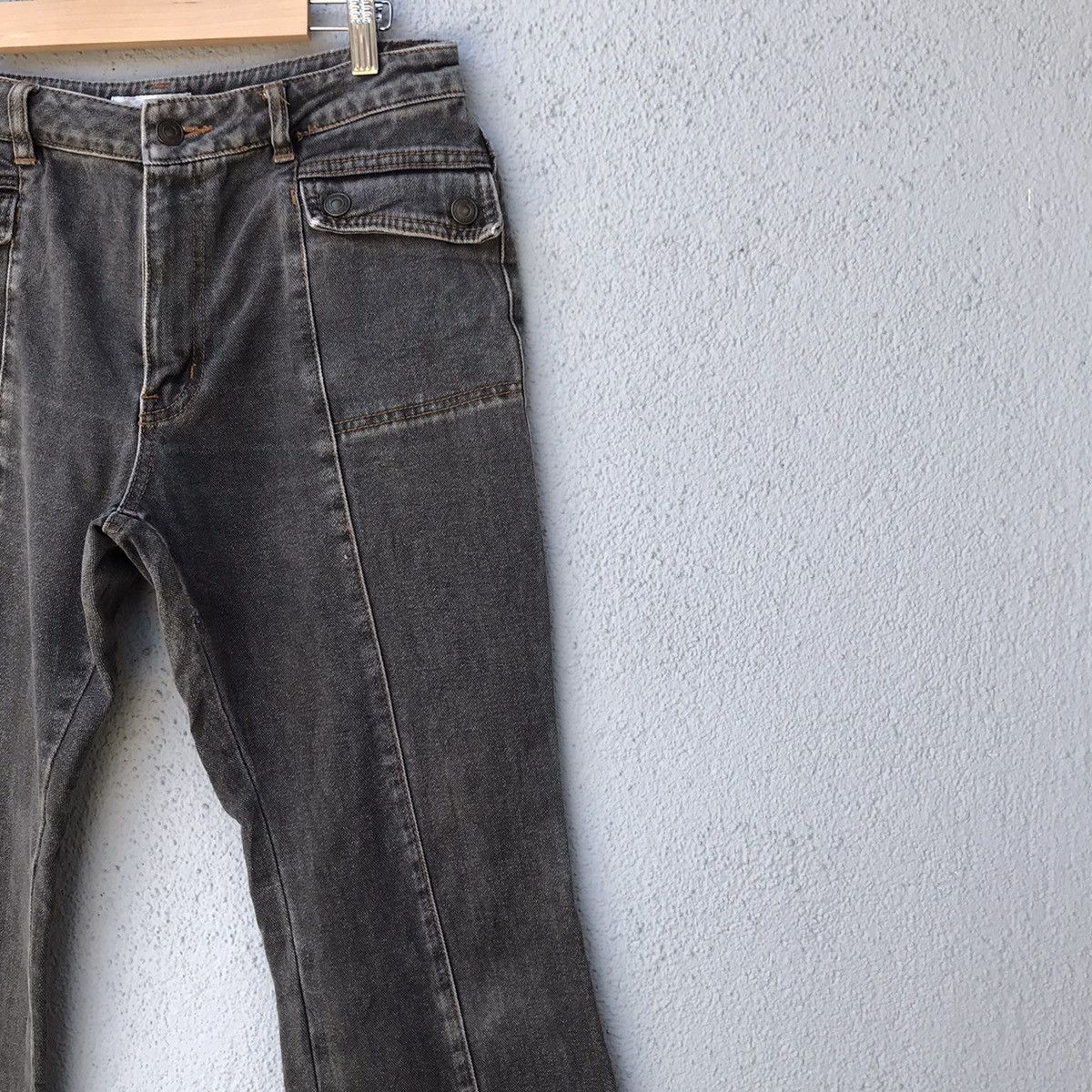 Japanese Brand Vintage Stylebasic Denim Flat Pocket Faded Jeans Size US 29 - 5 Thumbnail