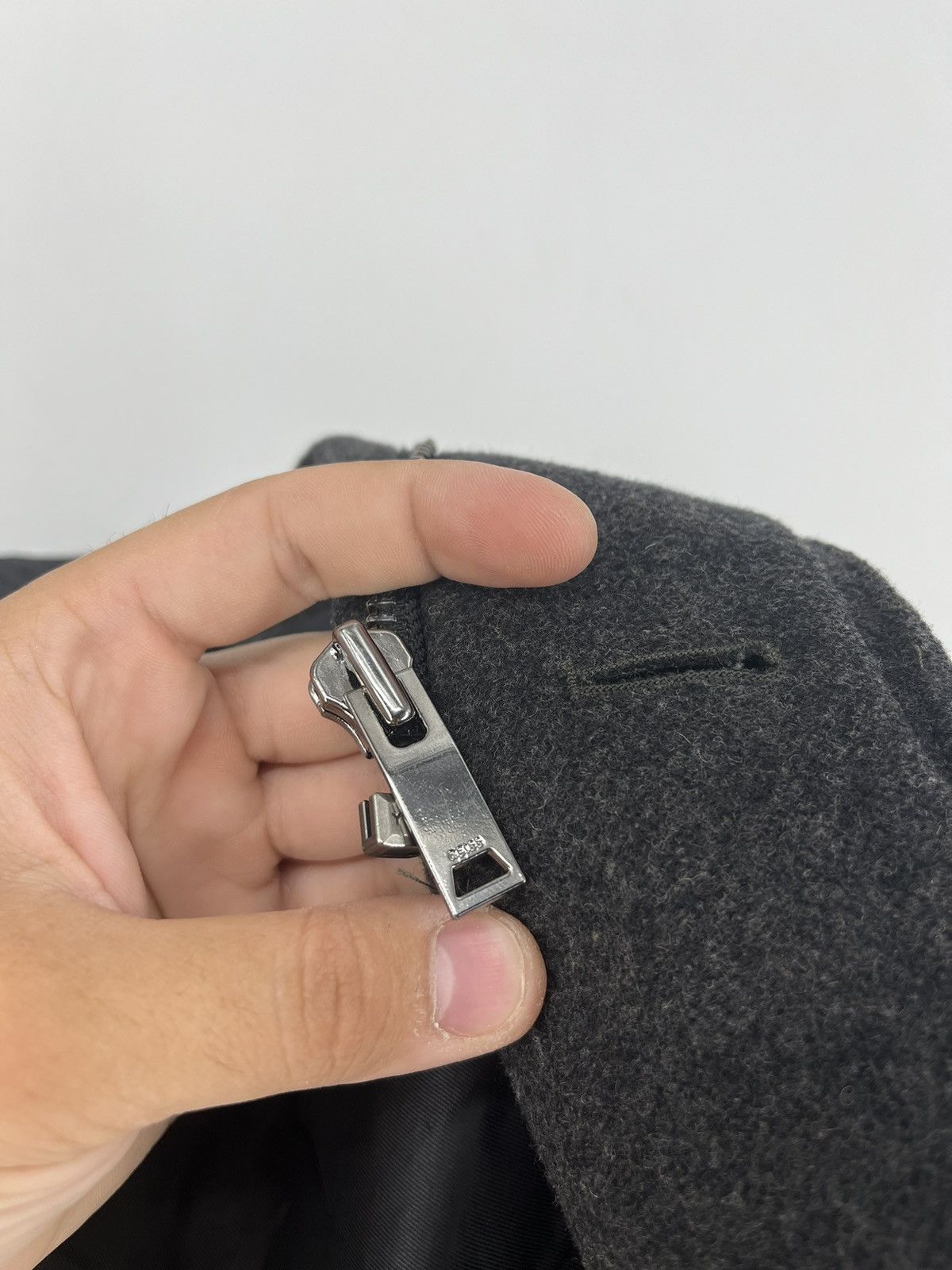 Reiss × Vintage Reiss gray Wool Blend Double Collar Coat L Size US L / EU 52-54 / 3 - 10 Thumbnail