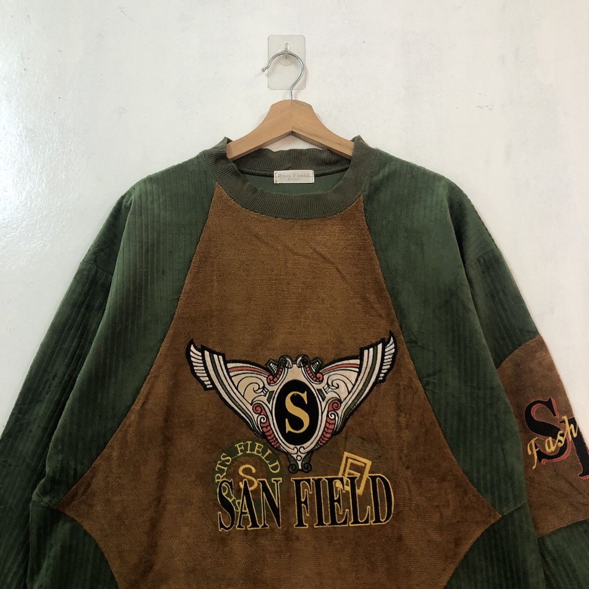 Japanese Brand VINTAGE SWEATSHIRT CREWNECK BIG LOGO SAN FIELD STUDIO JAPAN Size US M / EU 48-50 / 2 - 4 Thumbnail