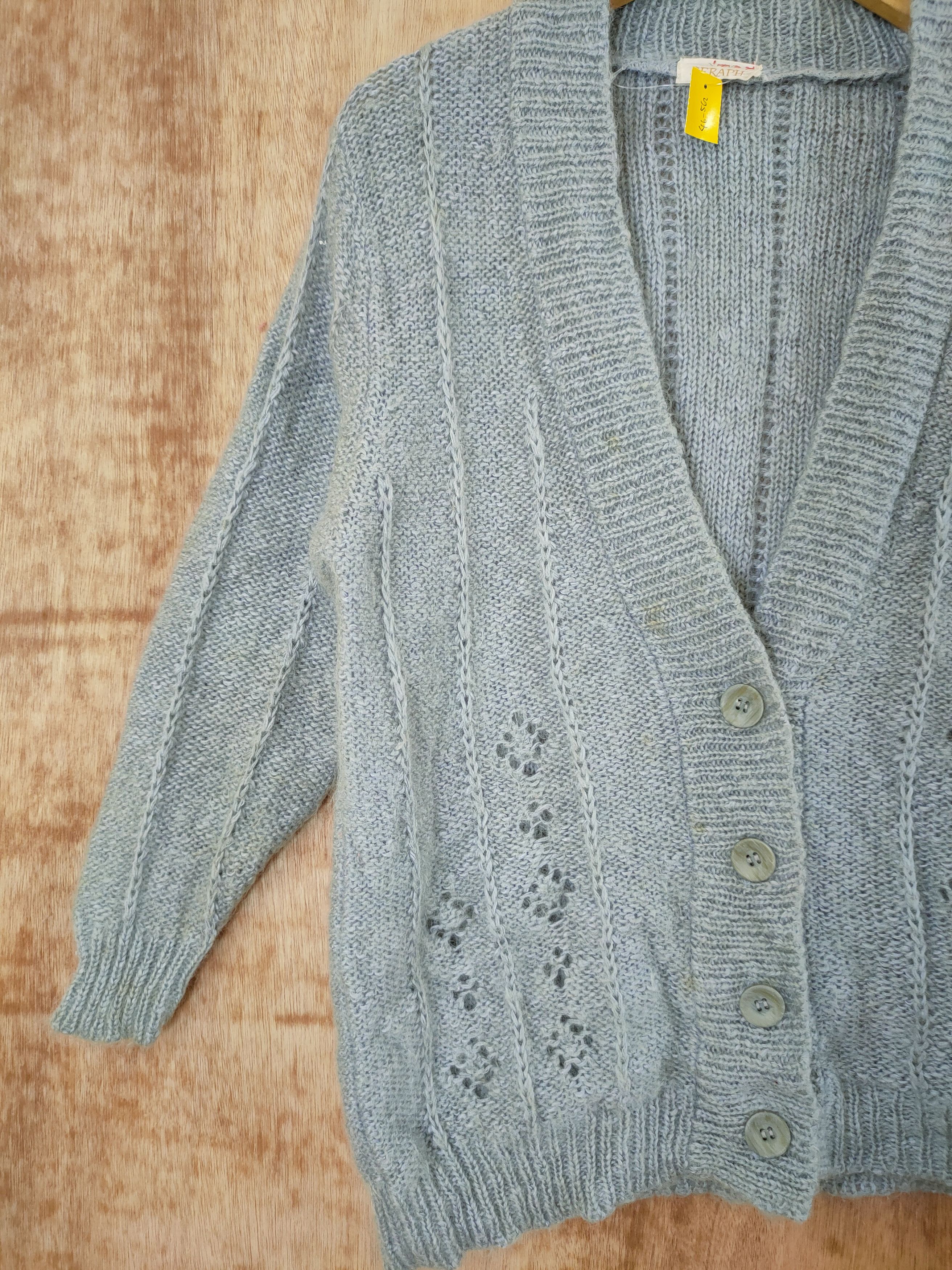 Homespun Knitwear DL Seraph Cardigan japan grey homespun knitwear #46-562 Size US M / EU 48-50 / 2 - 2 Thumbnail