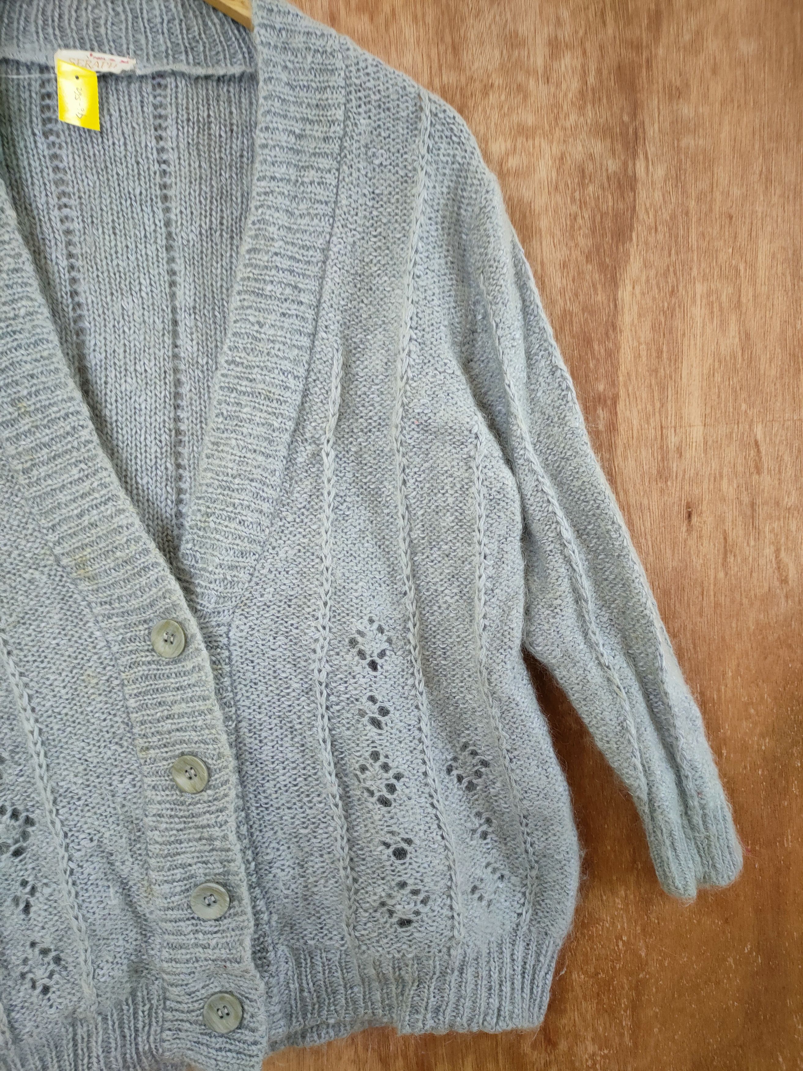 Homespun Knitwear DL Seraph Cardigan japan grey homespun knitwear #46-562 Size US M / EU 48-50 / 2 - 3 Thumbnail