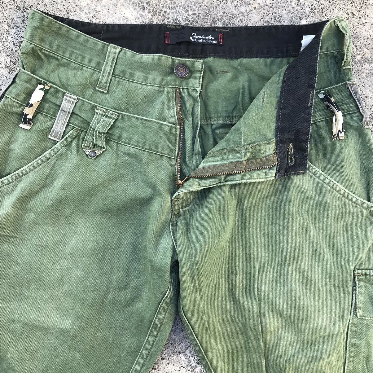Japanese Brand × Vintage Vtg Dominate Distressed Double Waist Tactical Cargo Pants Size US 31 - 10 Thumbnail