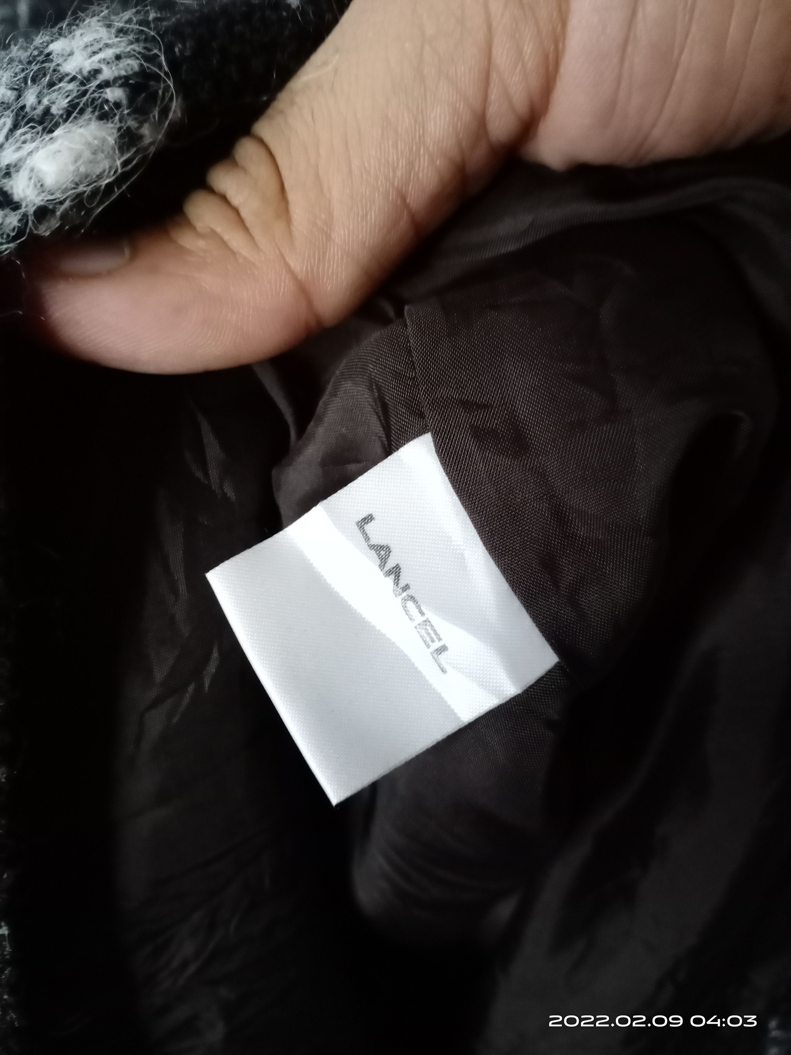 Lancel Vintage Lancel Wool Long Jacket Nice Design Size US M / EU 48-50 / 2 - 7 Thumbnail