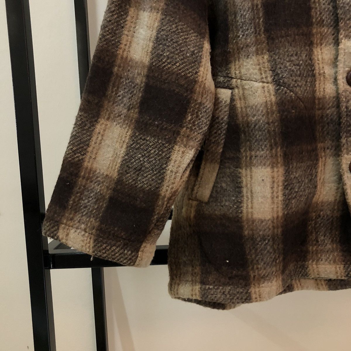 Flannel VINTAGE WOOL FLANNEL JACKET TARTAN DESIGN NEYRIES ACTIVE Size US M / EU 48-50 / 2 - 3 Thumbnail