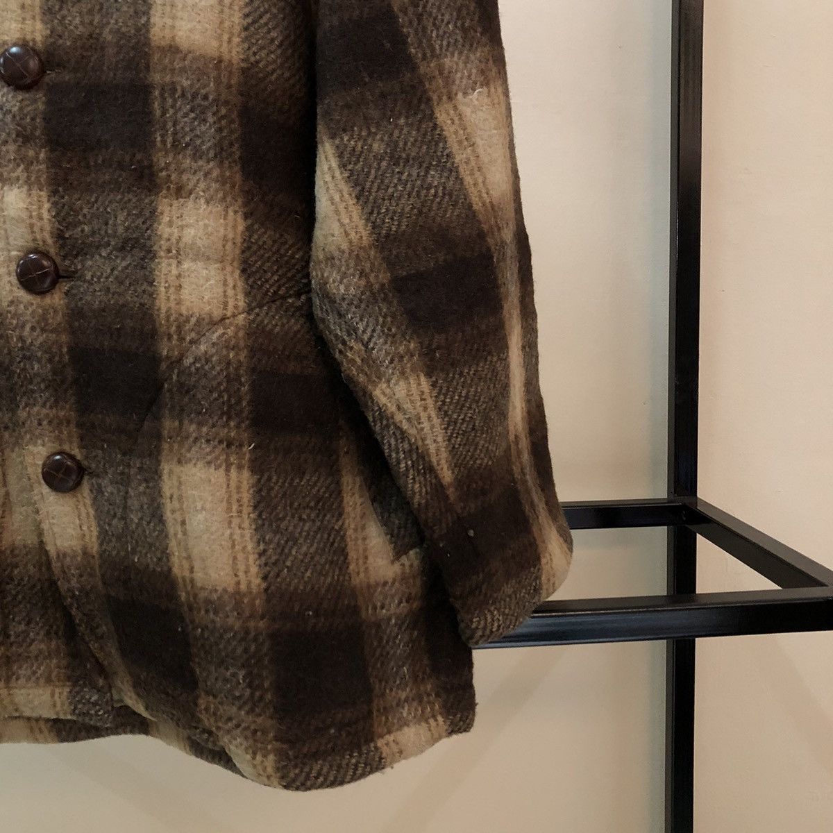 Flannel VINTAGE WOOL FLANNEL JACKET TARTAN DESIGN NEYRIES ACTIVE Size US M / EU 48-50 / 2 - 4 Thumbnail