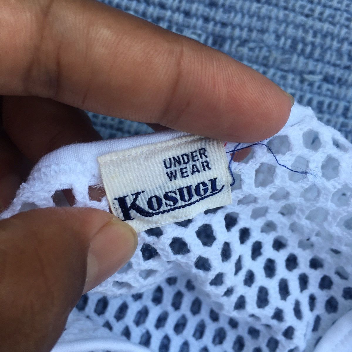 Japanese Brand mesh tee Size US M / EU 48-50 / 2 - 2 Thumbnail