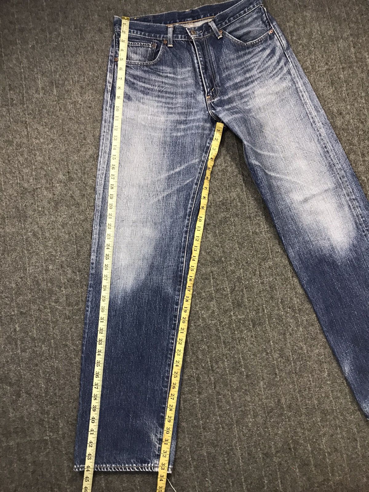 Japanese Brand × Levi's × Vintage Vintage Levi’s Redloop Light Blue Wash Design Jeans Size US 32 / EU 48 - 21 Thumbnail