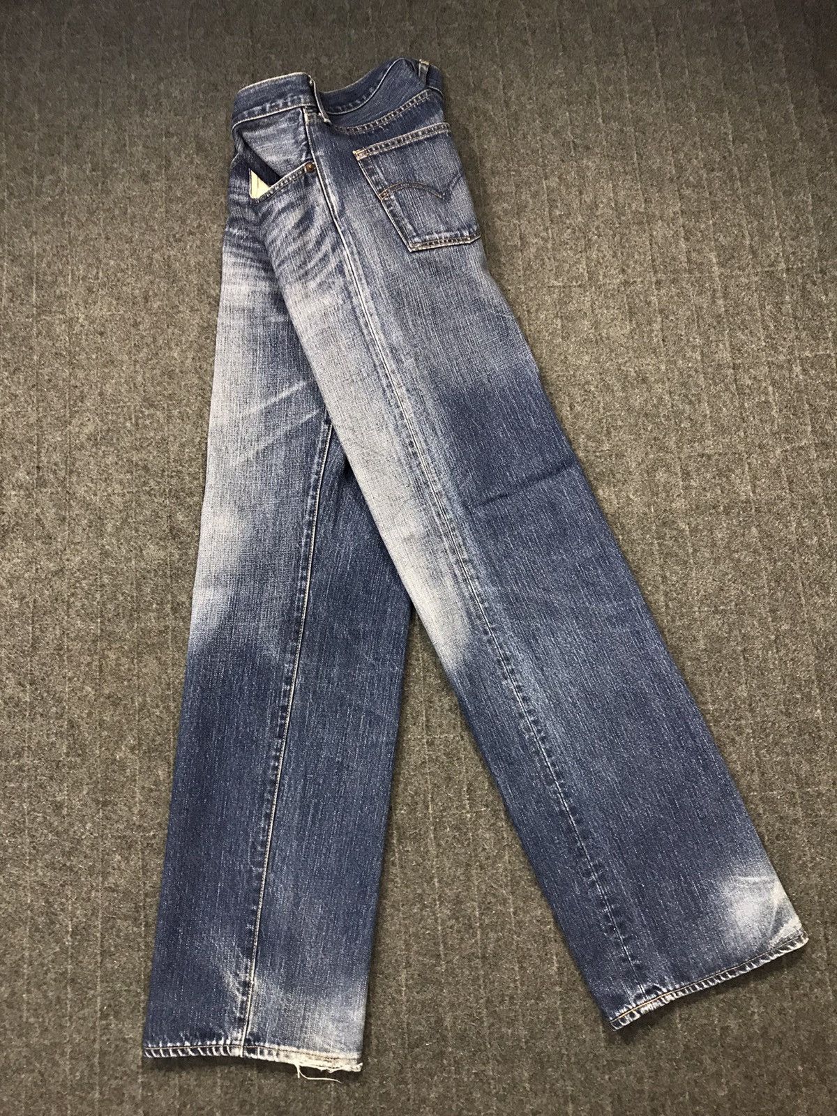 Japanese Brand × Levi's × Vintage Vintage Levi’s Redloop Light Blue Wash Design Jeans Size US 32 / EU 48 - 17 Thumbnail