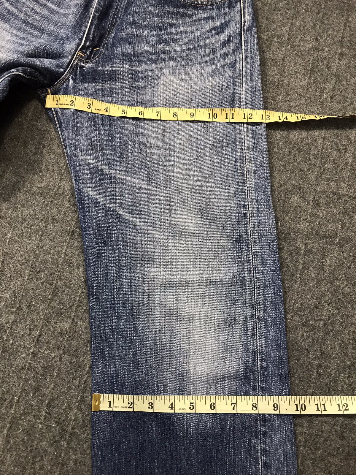 Japanese Brand × Levi's × Vintage Vintage Levi’s Redloop Light Blue Wash Design Jeans Size US 32 / EU 48 - 20 Thumbnail