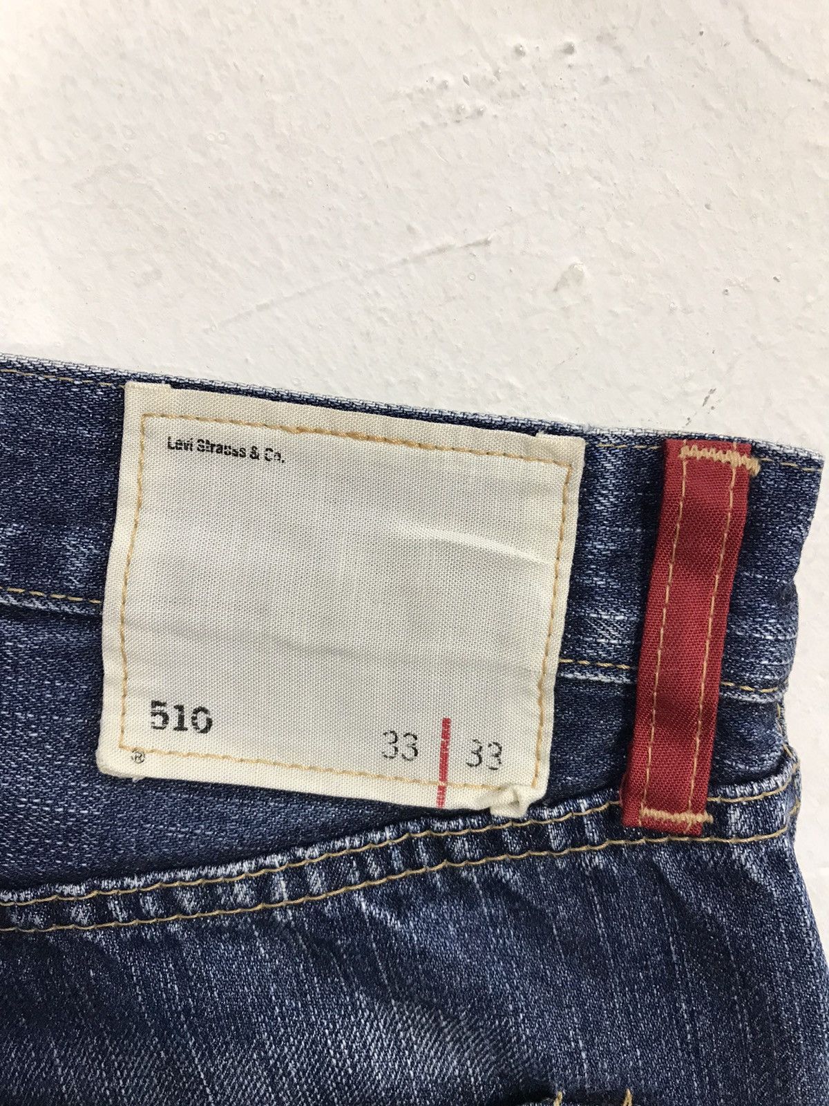 Japanese Brand × Levi's × Vintage Vintage Levi’s Redloop Light Blue Wash Design Jeans Size US 32 / EU 48 - 14 Thumbnail