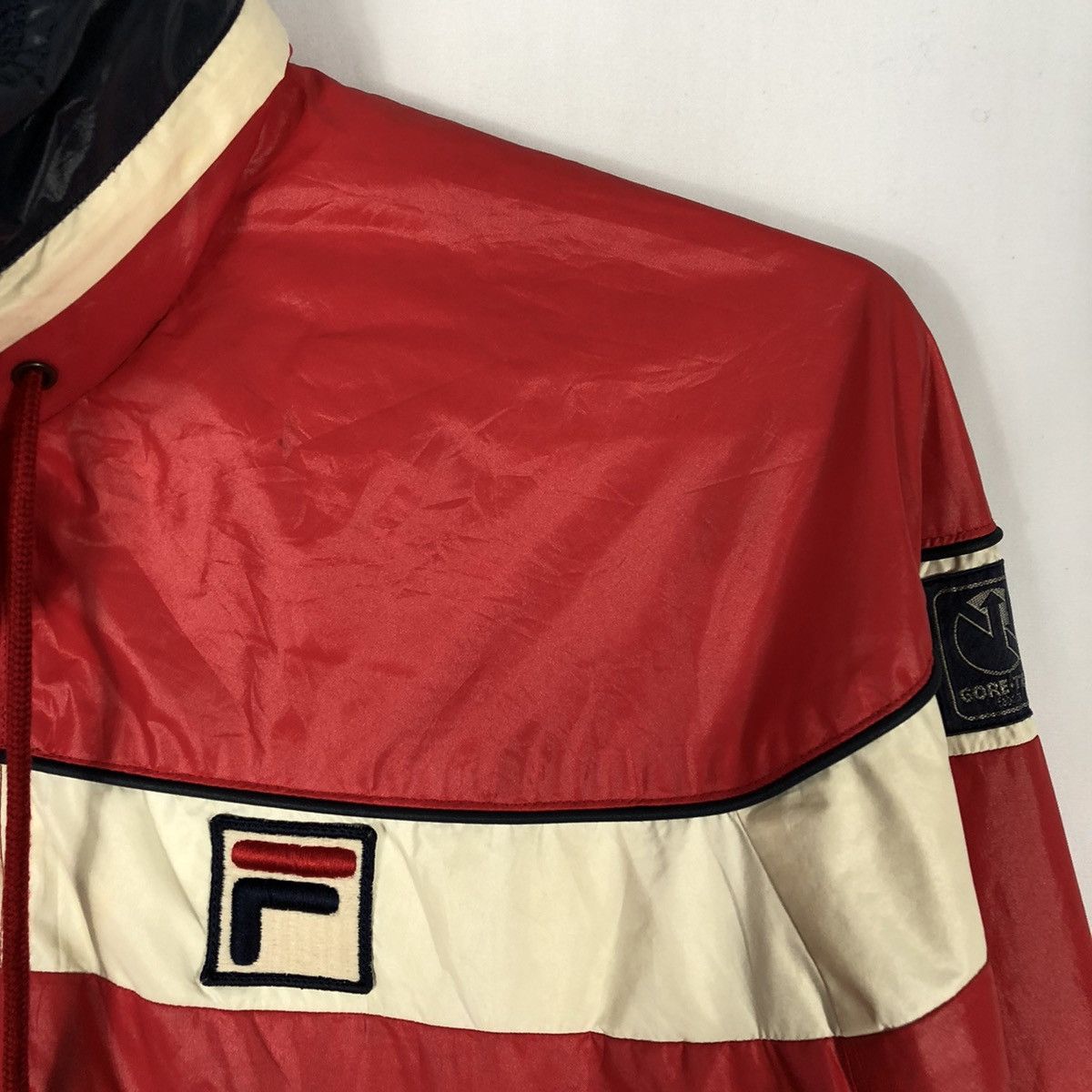 Fila × Goretex × Vintage 🔥Rare🔥FILA X Goretex OG Spellout Outdoor Light Jacket Size US M / EU 48-50 / 2 - 4 Thumbnail