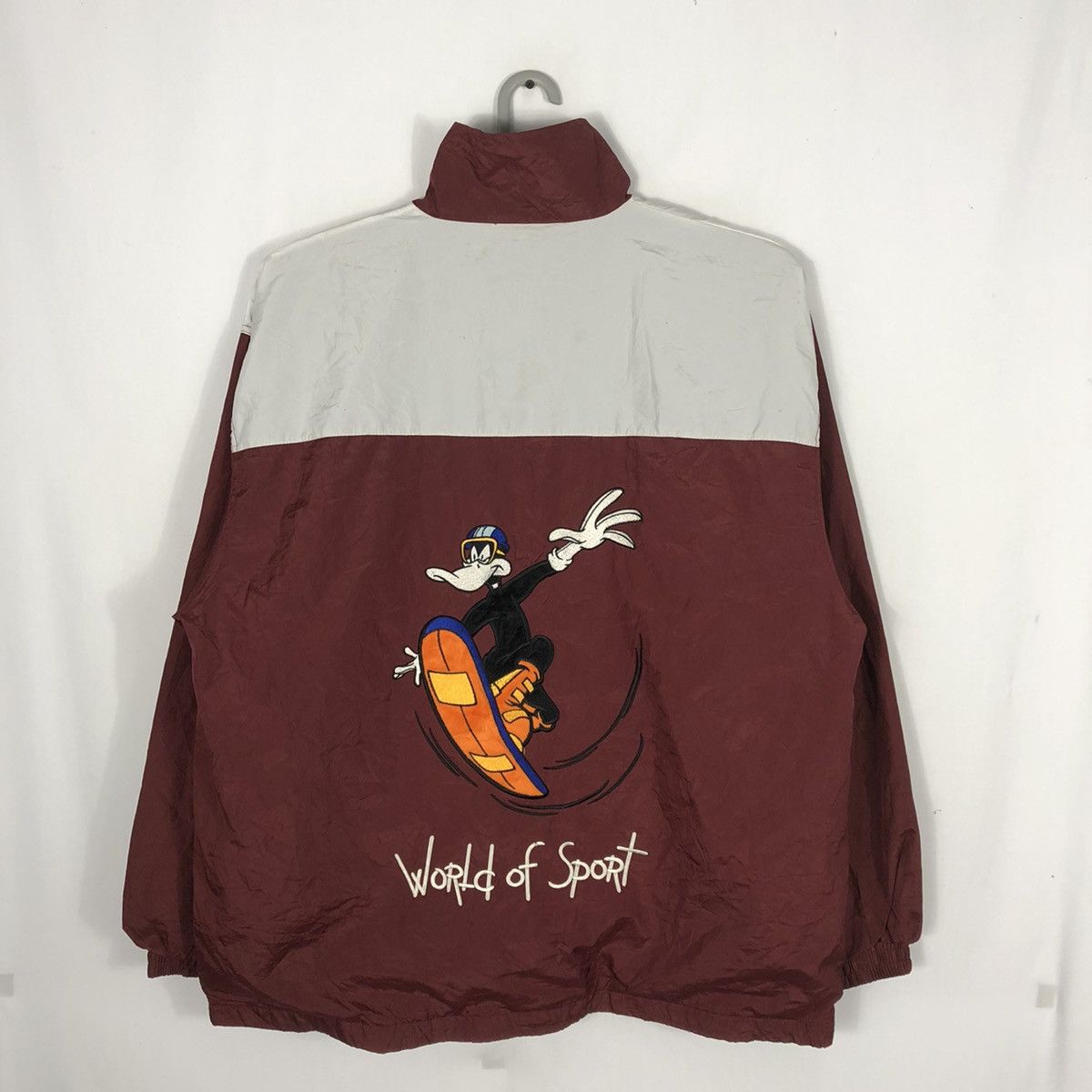 Sports Specialties × Vintage Rare World Of Sports Mascot Cartoon Windbreaker Light Jacket Size US XL / EU 56 / 4 - 1 Thumbnail
