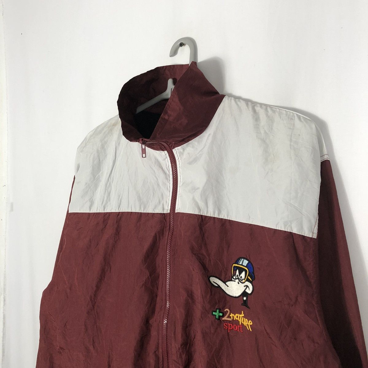 Sports Specialties × Vintage Rare World Of Sports Mascot Cartoon Windbreaker Light Jacket Size US XL / EU 56 / 4 - 7 Thumbnail