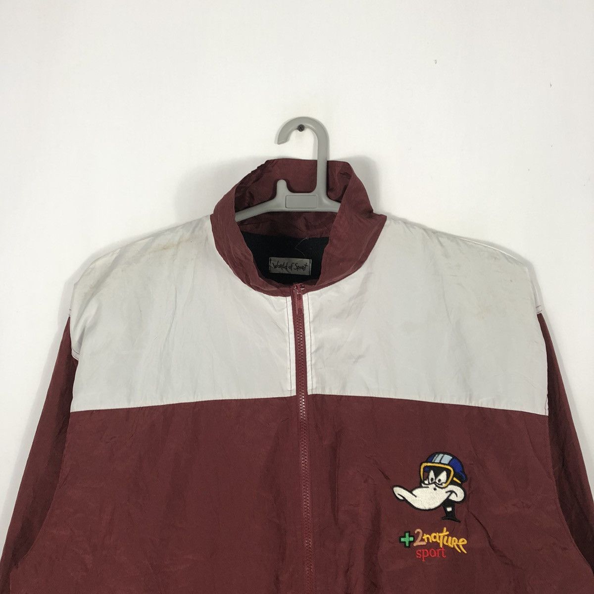 Sports Specialties × Vintage Rare World Of Sports Mascot Cartoon Windbreaker Light Jacket Size US XL / EU 56 / 4 - 4 Thumbnail