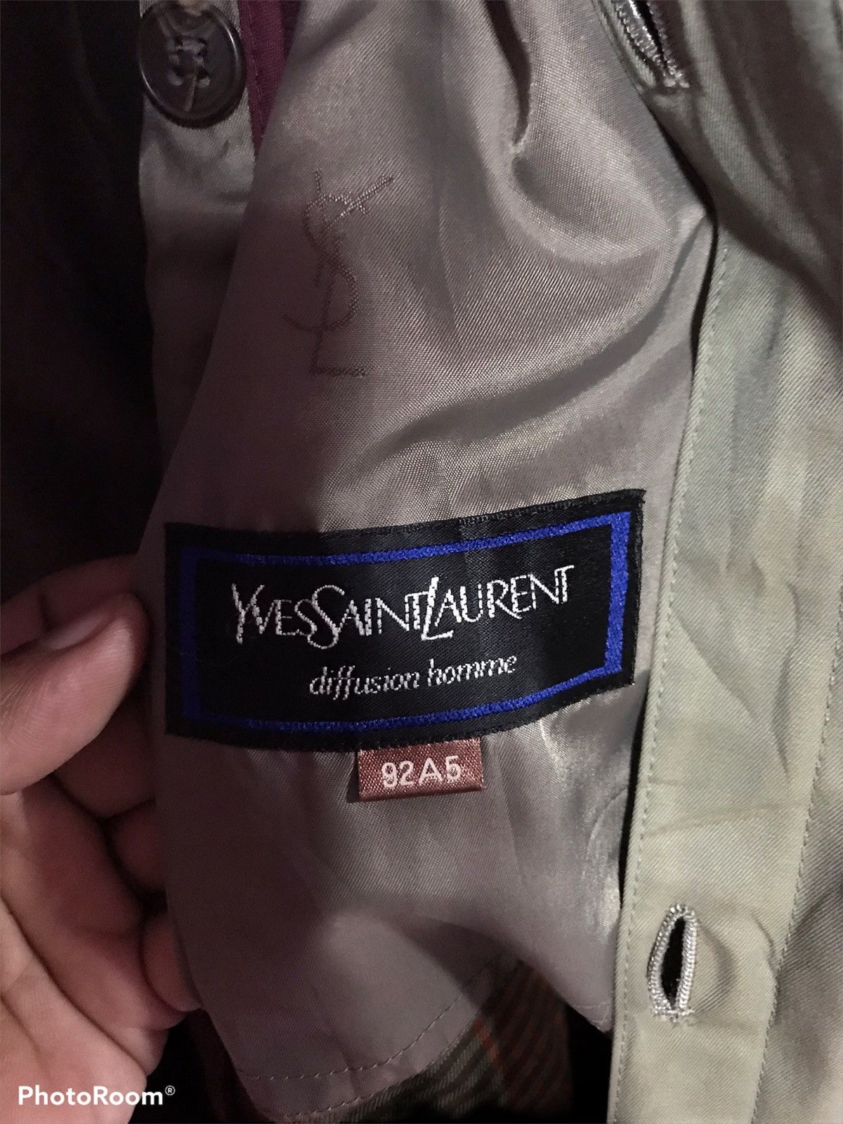 Yves Saint Laurent YVES SAINT LAUREN TRANCE COAT Size US M / EU 48-50 / 2 - 5 Thumbnail