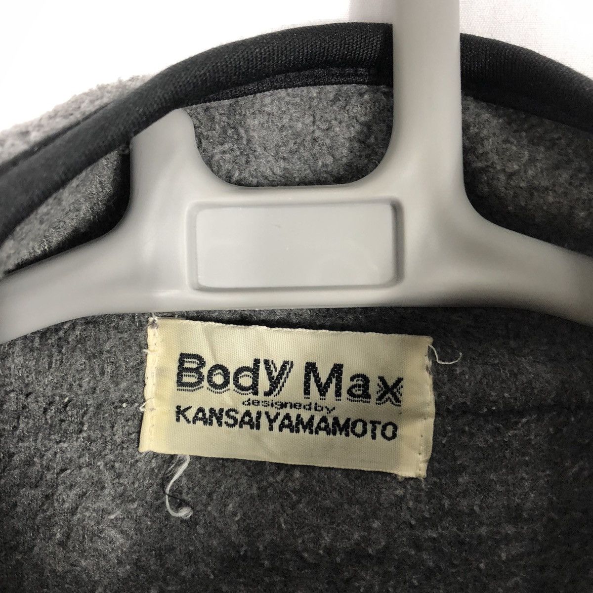 Designer × Japanese Brand × Kansai Yamamoto 🔥Rare🔥Body Max By Kansai Yamamoto Zipper Plain Fleece Jacket Size US M / EU 48-50 / 2 - 12 Thumbnail