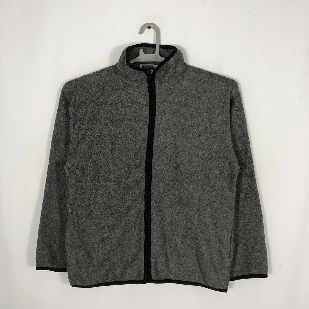 Designer × Japanese Brand × Kansai Yamamoto 🔥Rare🔥Body Max By Kansai Yamamoto Zipper Plain Fleece Jacket Size US M / EU 48-50 / 2 - 1 Thumbnail
