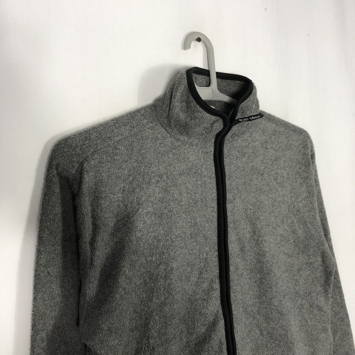 Designer × Japanese Brand × Kansai Yamamoto 🔥Rare🔥Body Max By Kansai Yamamoto Zipper Plain Fleece Jacket Size US M / EU 48-50 / 2 - 7 Thumbnail