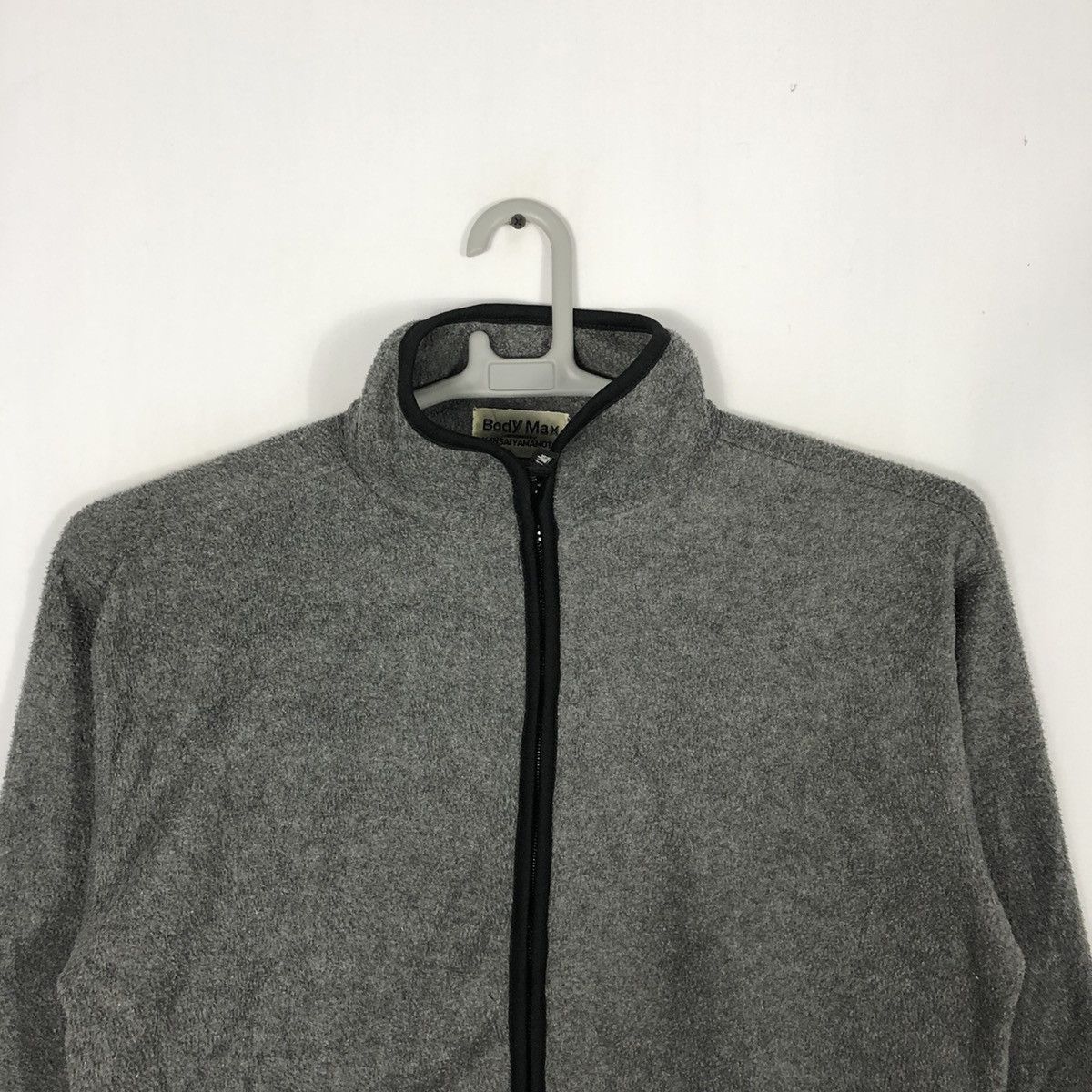 Designer × Japanese Brand × Kansai Yamamoto 🔥Rare🔥Body Max By Kansai Yamamoto Zipper Plain Fleece Jacket Size US M / EU 48-50 / 2 - 2 Thumbnail
