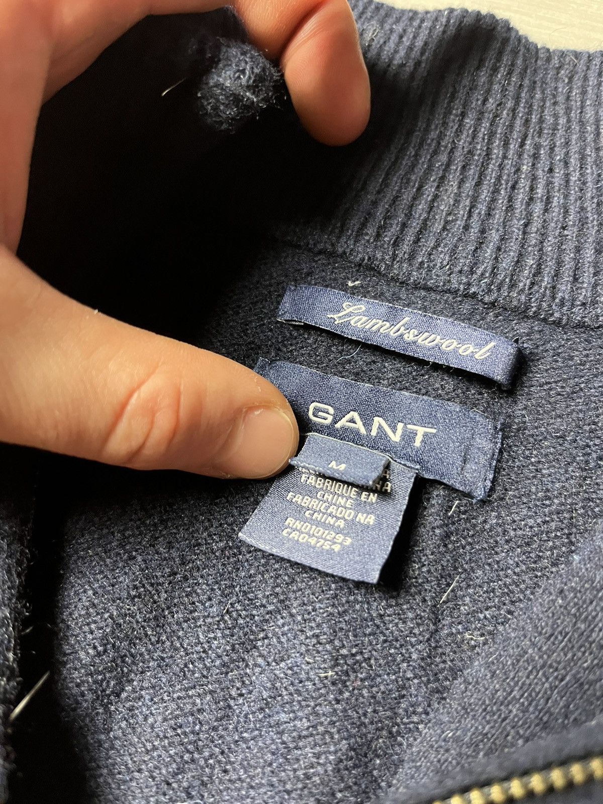 Gant Gant sweater zip 1/4 size medium Size M / US 6-8 / IT 42-44 - 4 Thumbnail