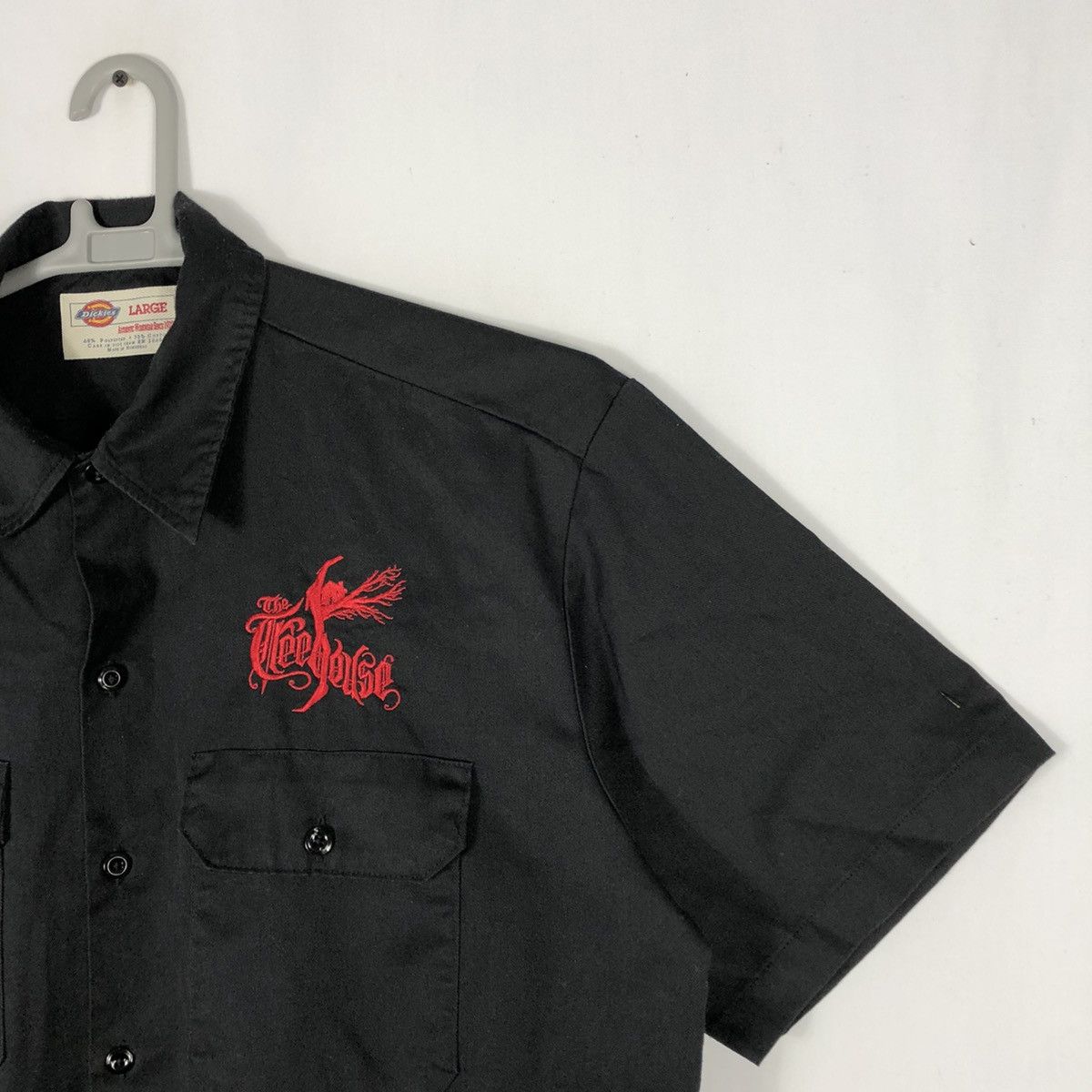 Dickies × Vintage Vintage Dickies X The Three House Worker Styles Button Shirt Size US XL / EU 56 / 4 - 5 Thumbnail