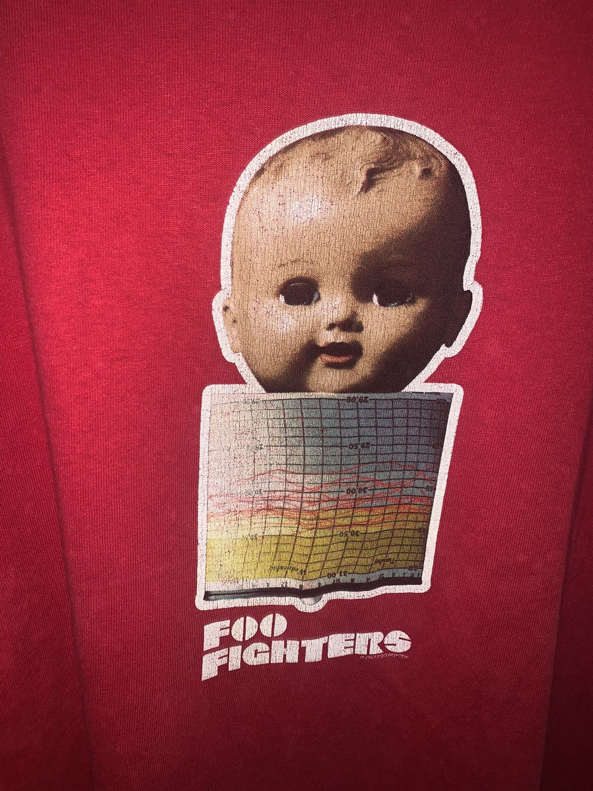 Vintage RARE!!!Vintage FOO FIGHTERS 00’s T-shirt Size US M / EU 48-50 / 2 - 8 Thumbnail