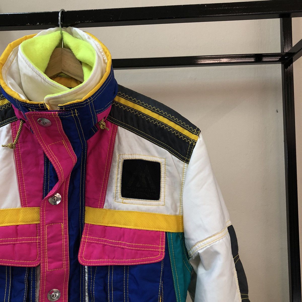 Japanese Brand VINTAGE PHENIX MULTI COLOUR SKI JACKET PARACHUTE DESIGN Size US S / EU 44-46 / 1 - 3 Thumbnail
