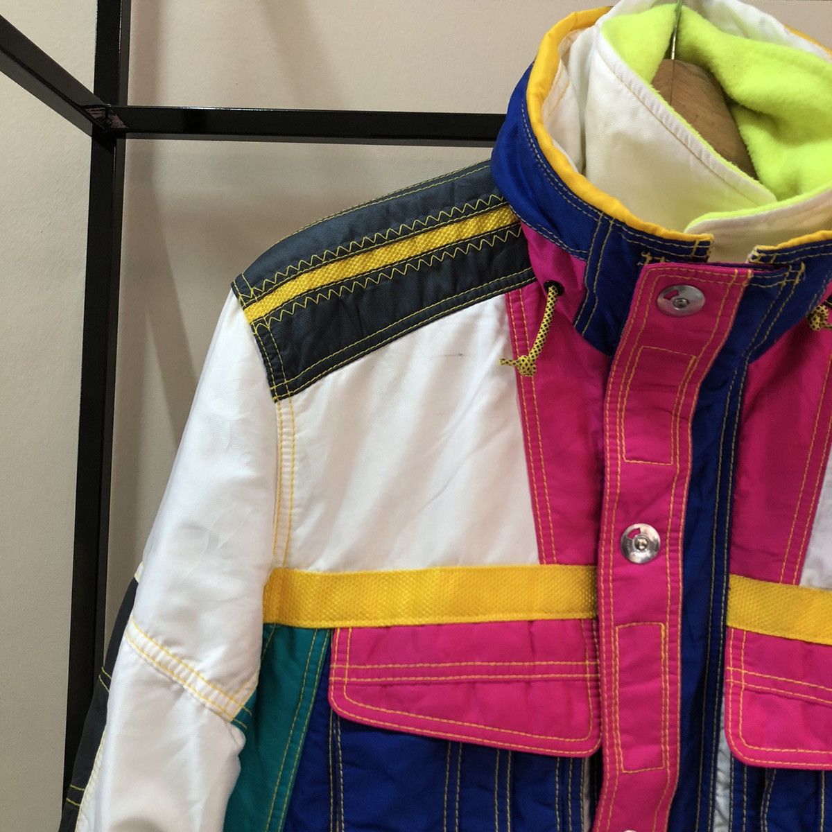 Japanese Brand VINTAGE PHENIX MULTI COLOUR SKI JACKET PARACHUTE DESIGN Size US S / EU 44-46 / 1 - 4 Thumbnail